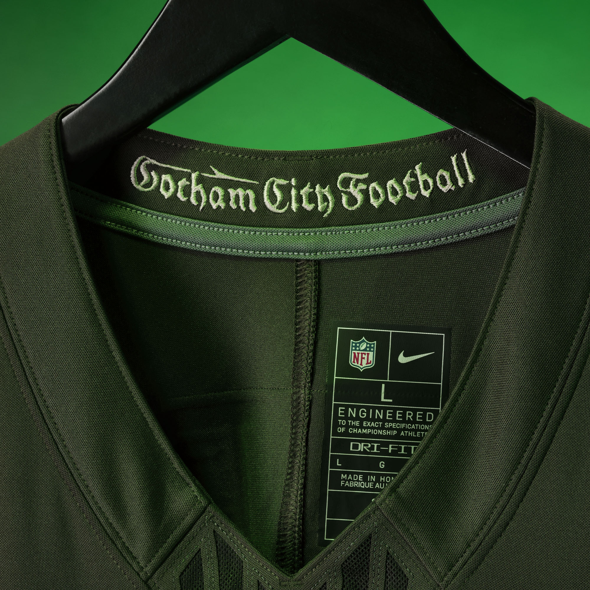 Quinnen Williams #95 New York Jets 2025 Rivalries Collection Limited Jersey - Gotham Green