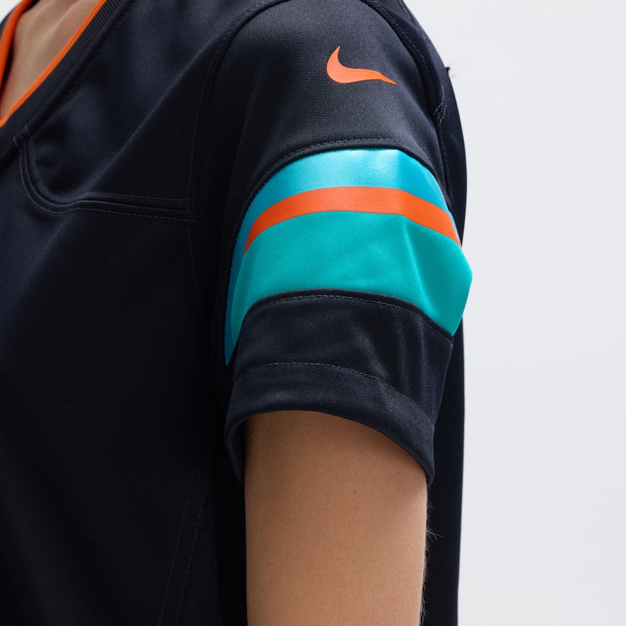 Tua Tagovailoa #1 Miami Dolphins Women's 2025 Rivalries Collection Game Jersey - Pitch Blue