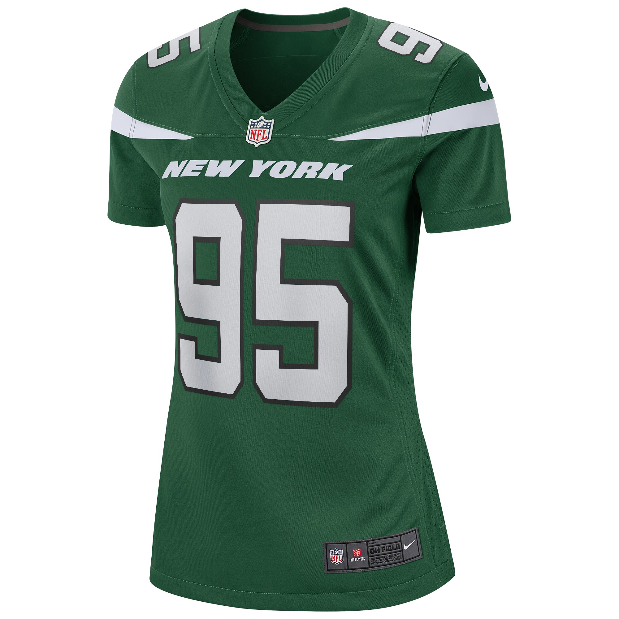 Quinnen Williams New York Jets  Women's Game Jersey - Gotham Green