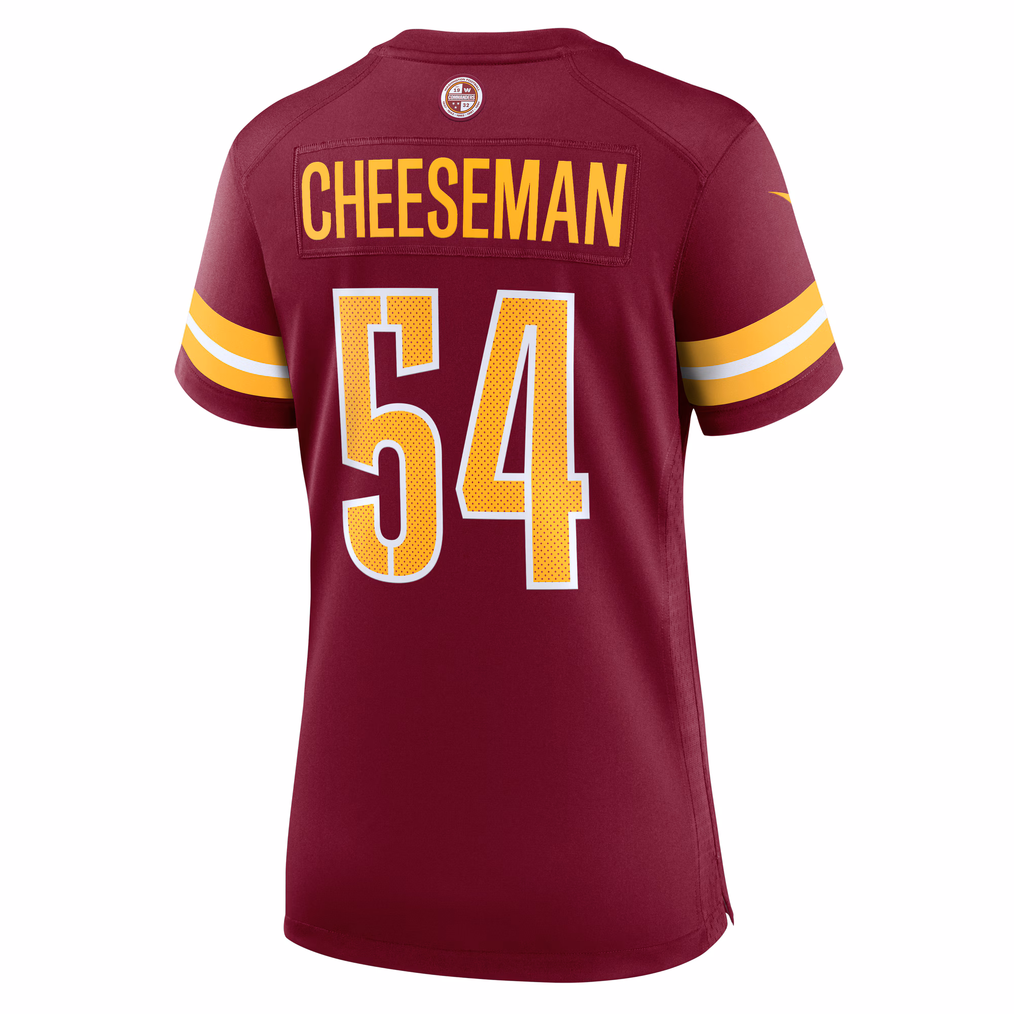 Camaron Cheeseman Washington Commanders Women's  Game Jersey -  Burgundy