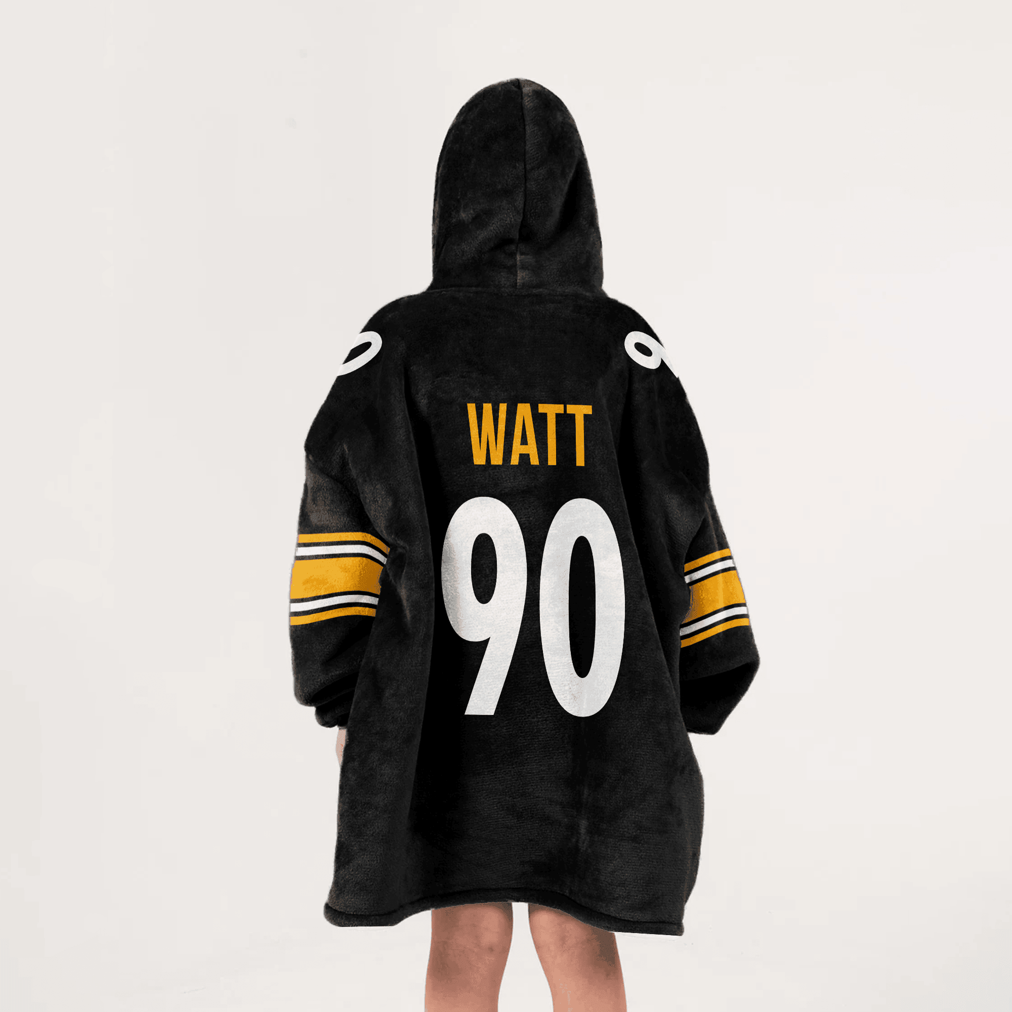 Kid 90 Pittsburgh Football Unisex Blanket Hoodie