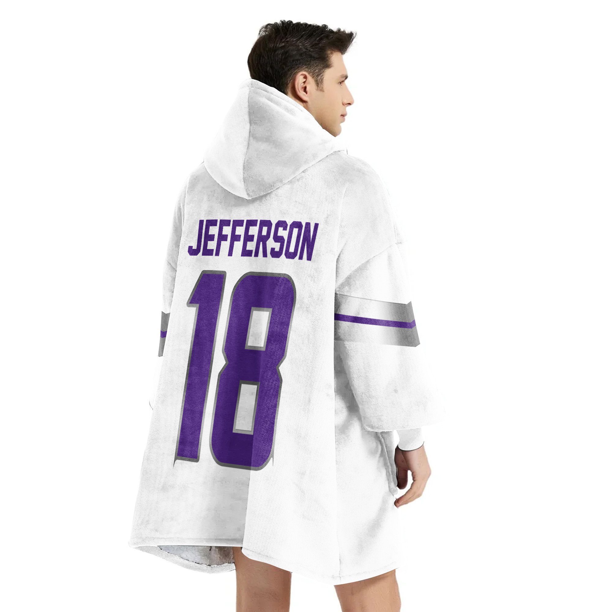 18 Minnesota Football Unisex Blanket Hoodie