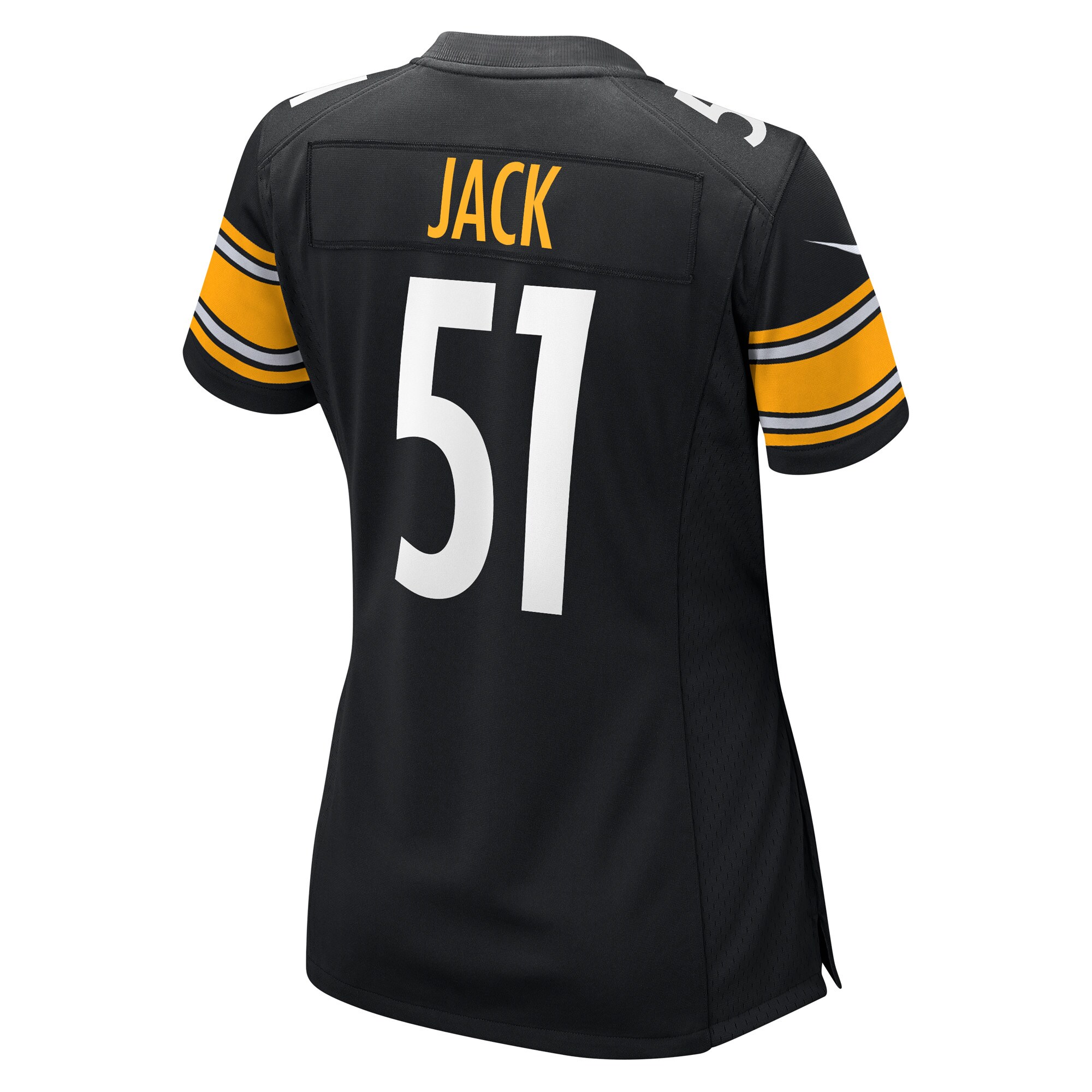 Myles Jack Pittsburgh Steelers  Women's Game Player Jersey - Black