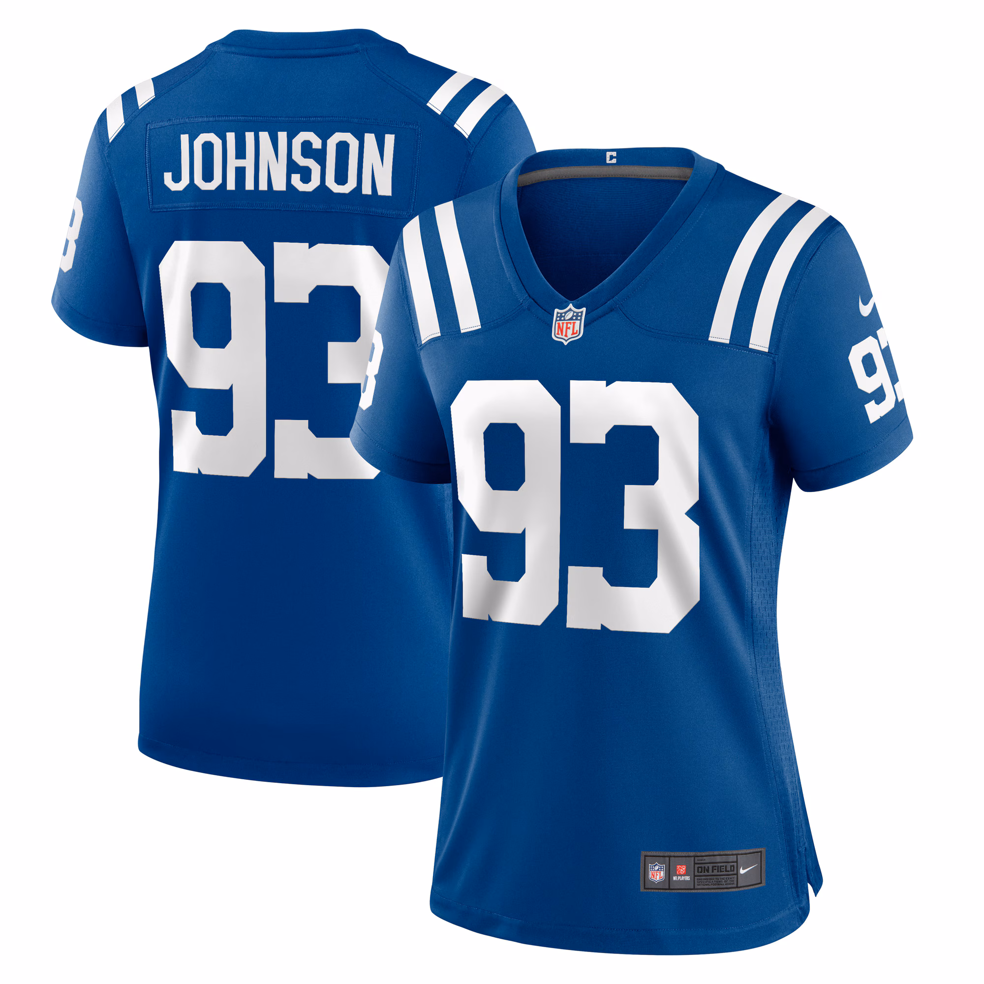 Eric Johnson Indianapolis Colts Women's Player Game Jersey - Royal