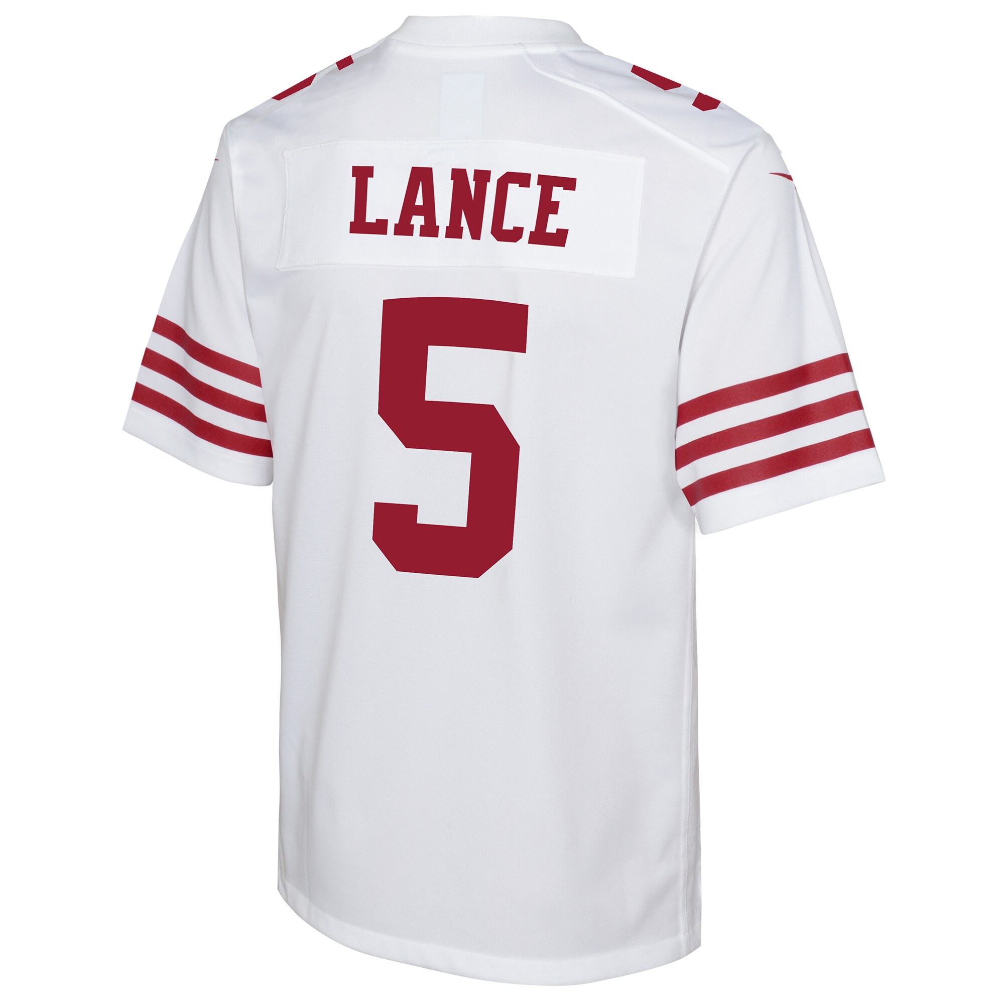 Trey Lance San Francisco 49ers  Youth Game Jersey - White