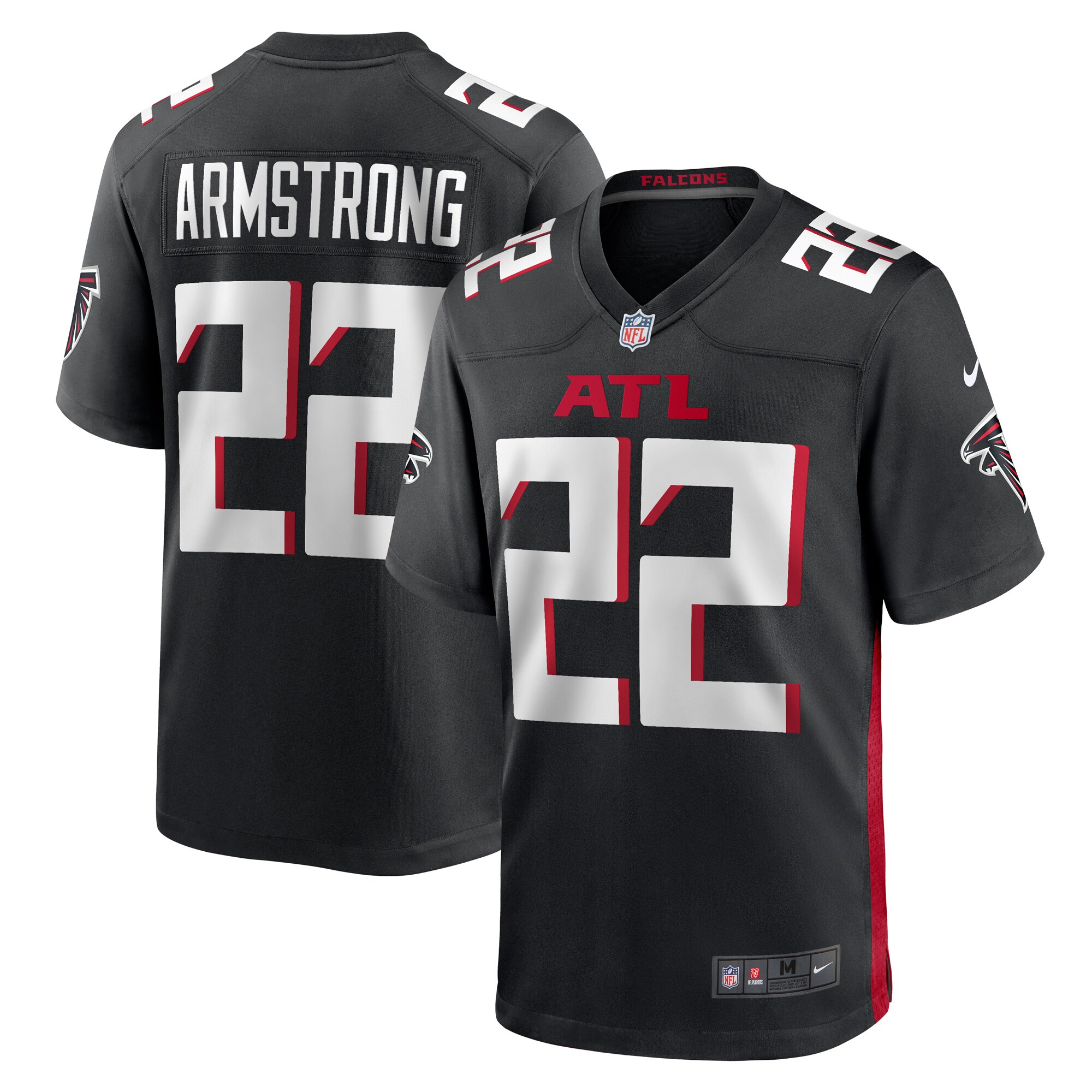 Cornell Armstrong Atlanta Falcons Team Game Jersey -  Black