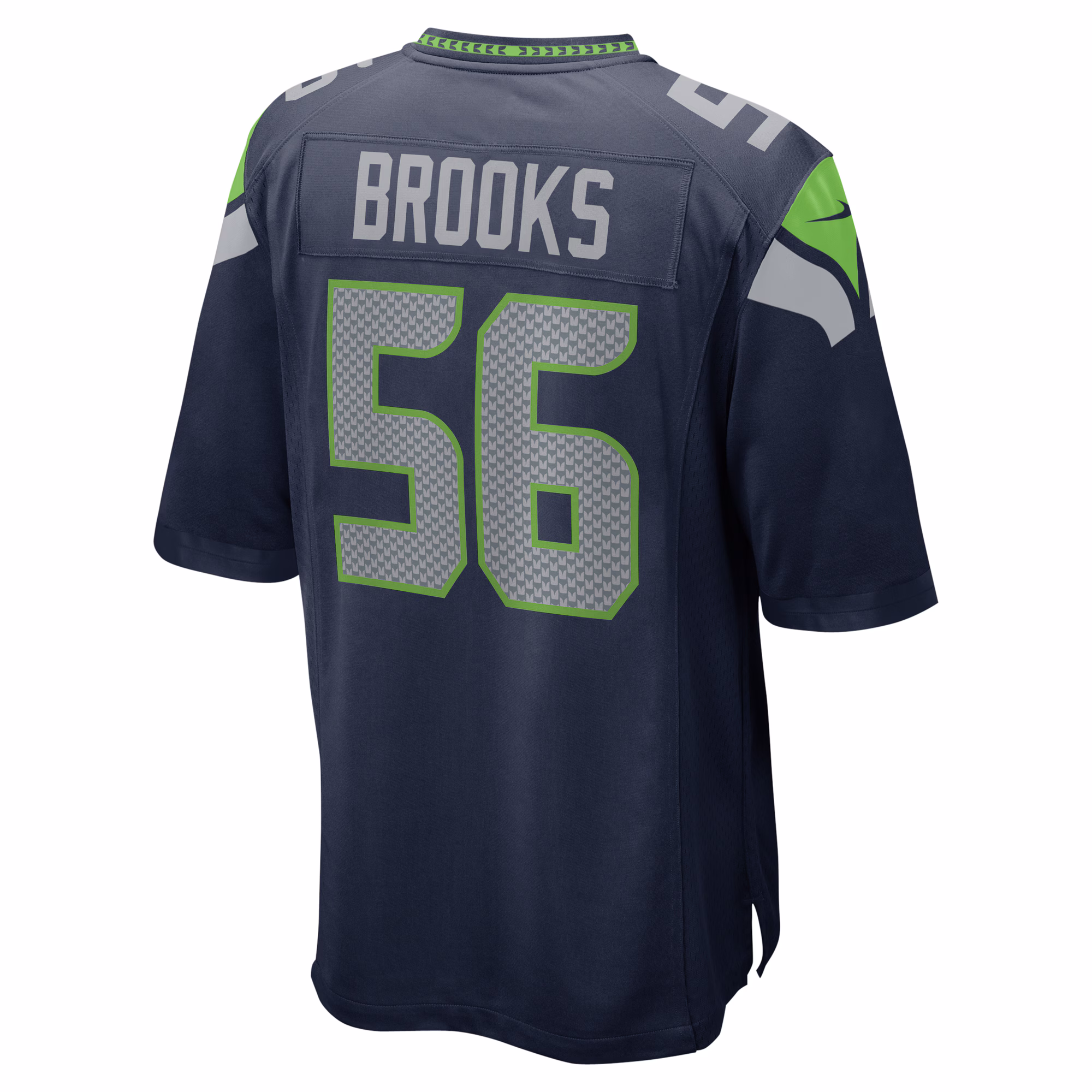 Jordyn Brooks Seattle Seahawks Player Game Jersey - College Navy
