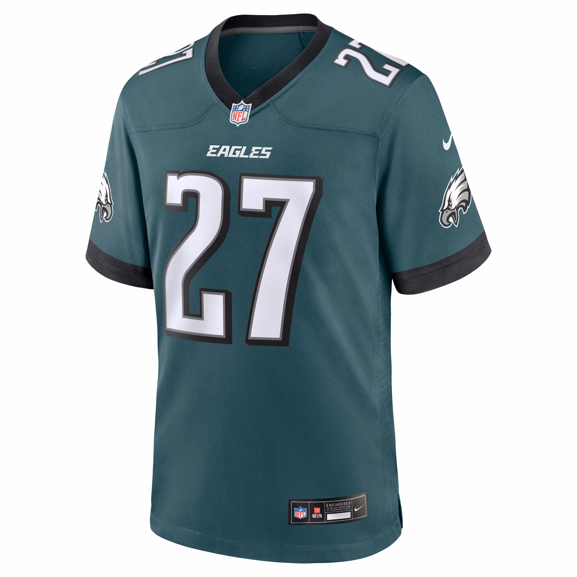 Quinyon Mitchell Philadelphia Eagles 2024 NFL Draft First Round Pick Player Game Jersey - Midnight Green
