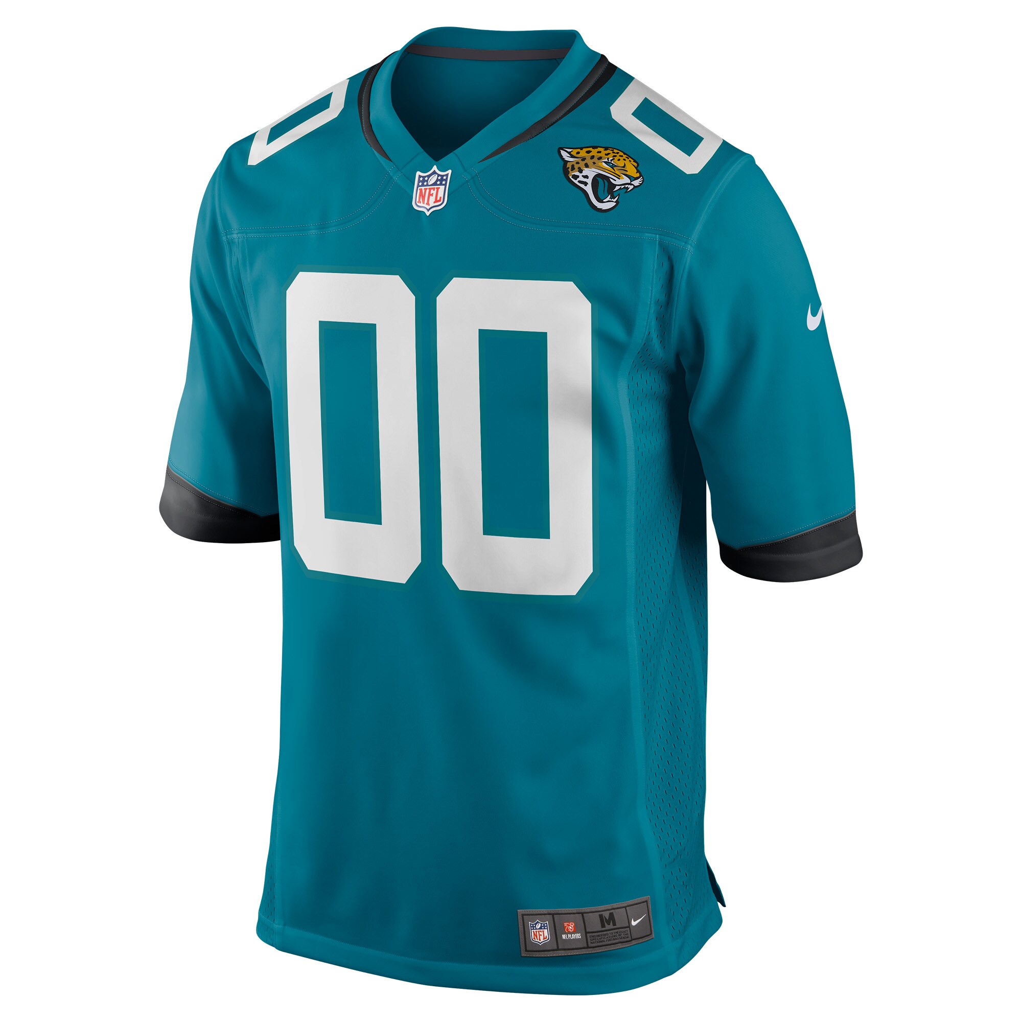 Jacksonville Jaguars  Youth Custom Game Jersey - Teal