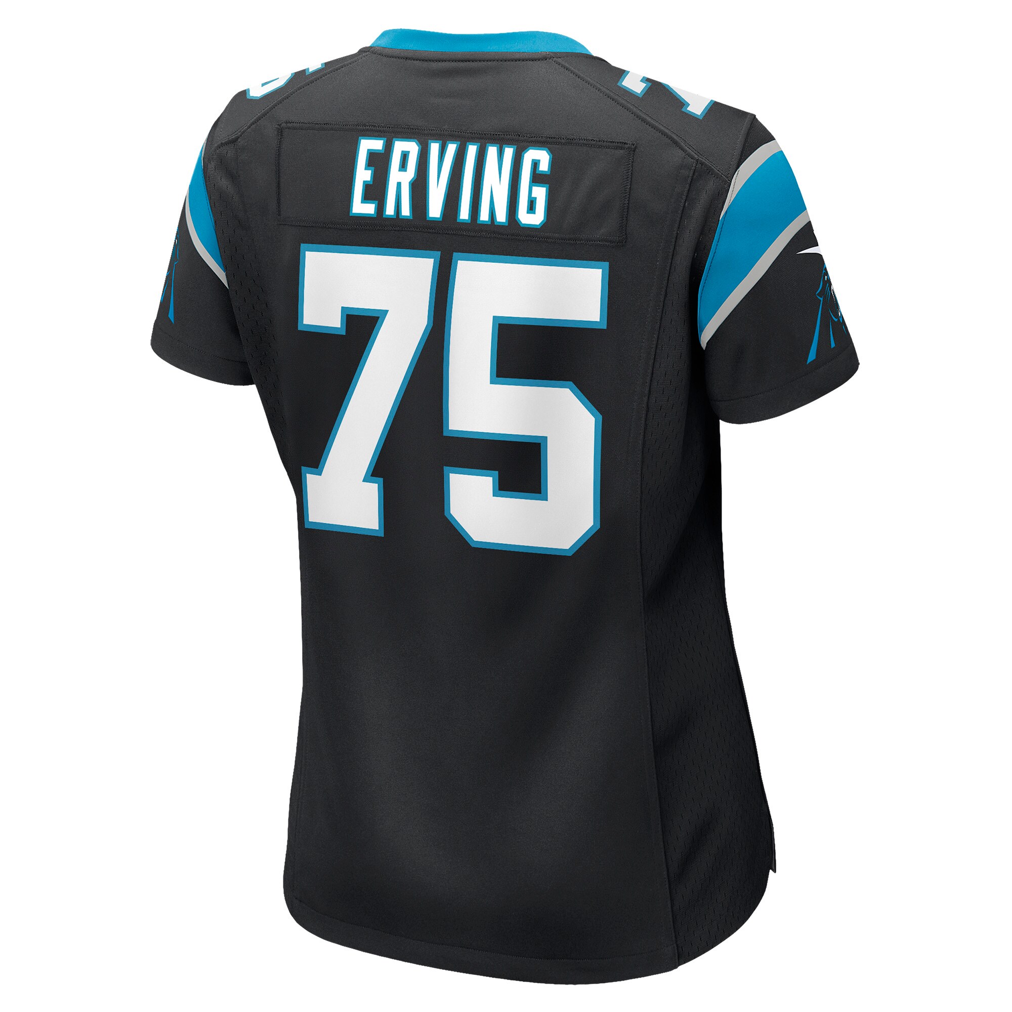 Cameron Erving Carolina Panthers  Women's Game Jersey - Black