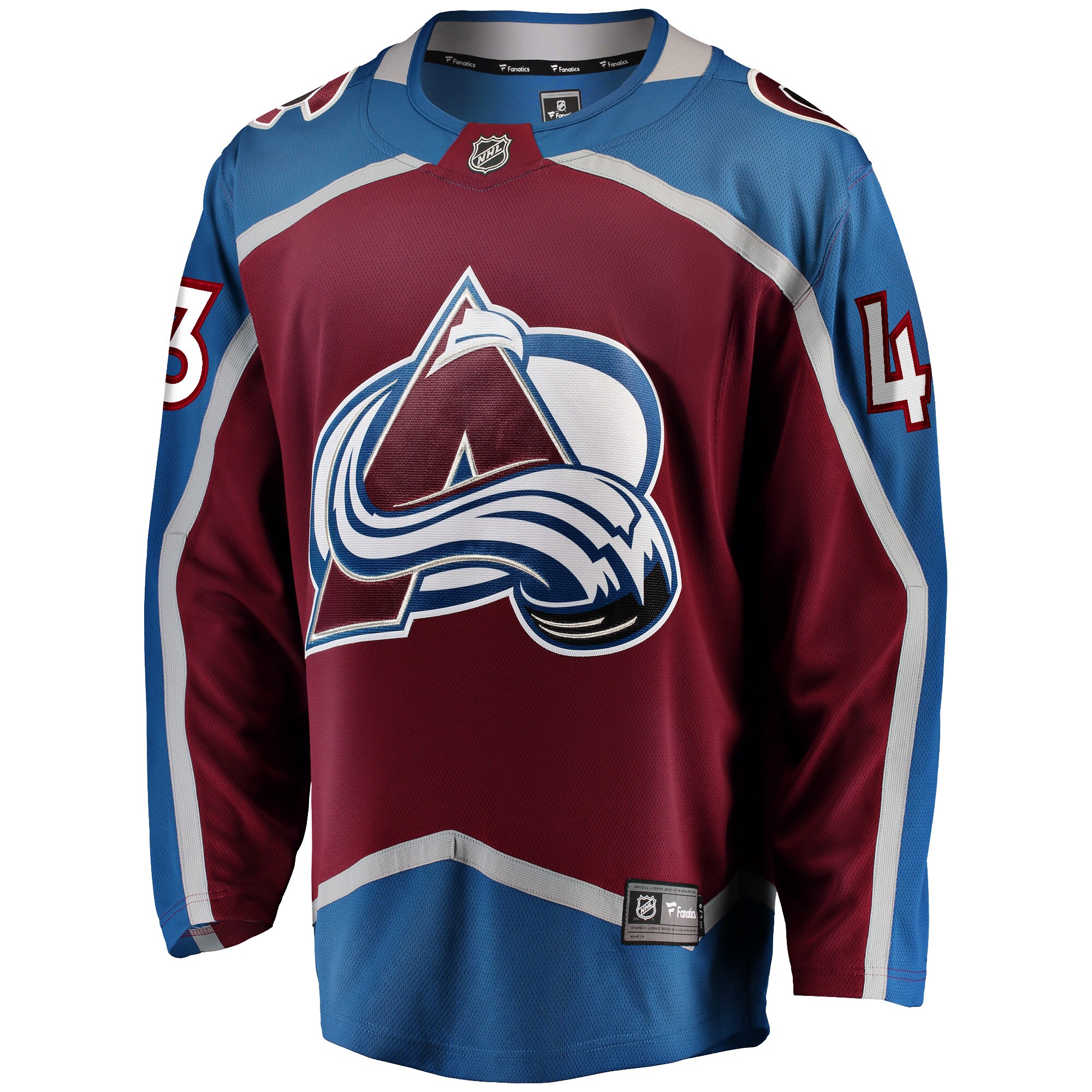 Darren Helm Colorado Avalanche Home Breakaway Player Jersey - Burgundy
