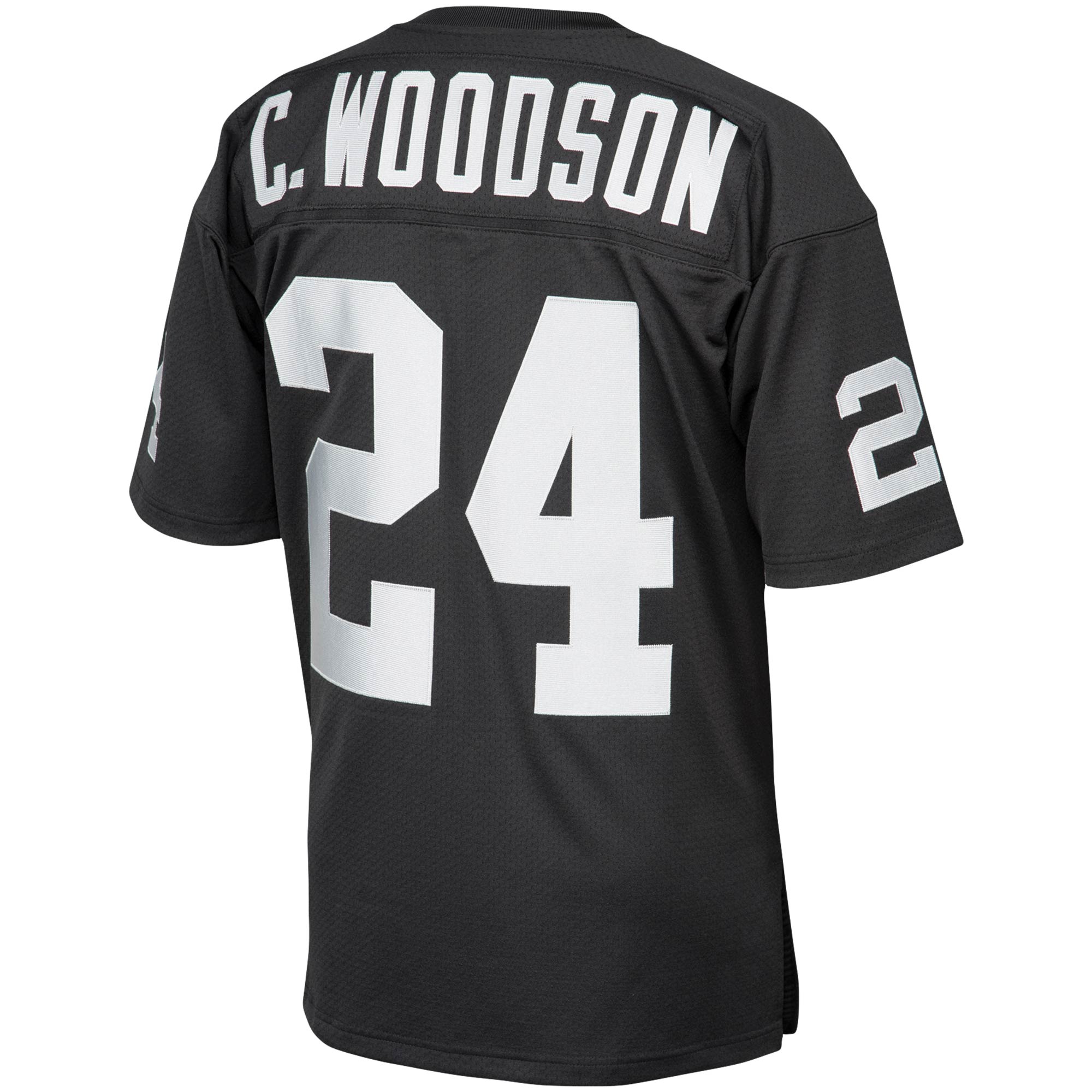 Charles Woodson Las Vegas Raiders  2002 Authentic Throwback Retired Player Jersey - Black