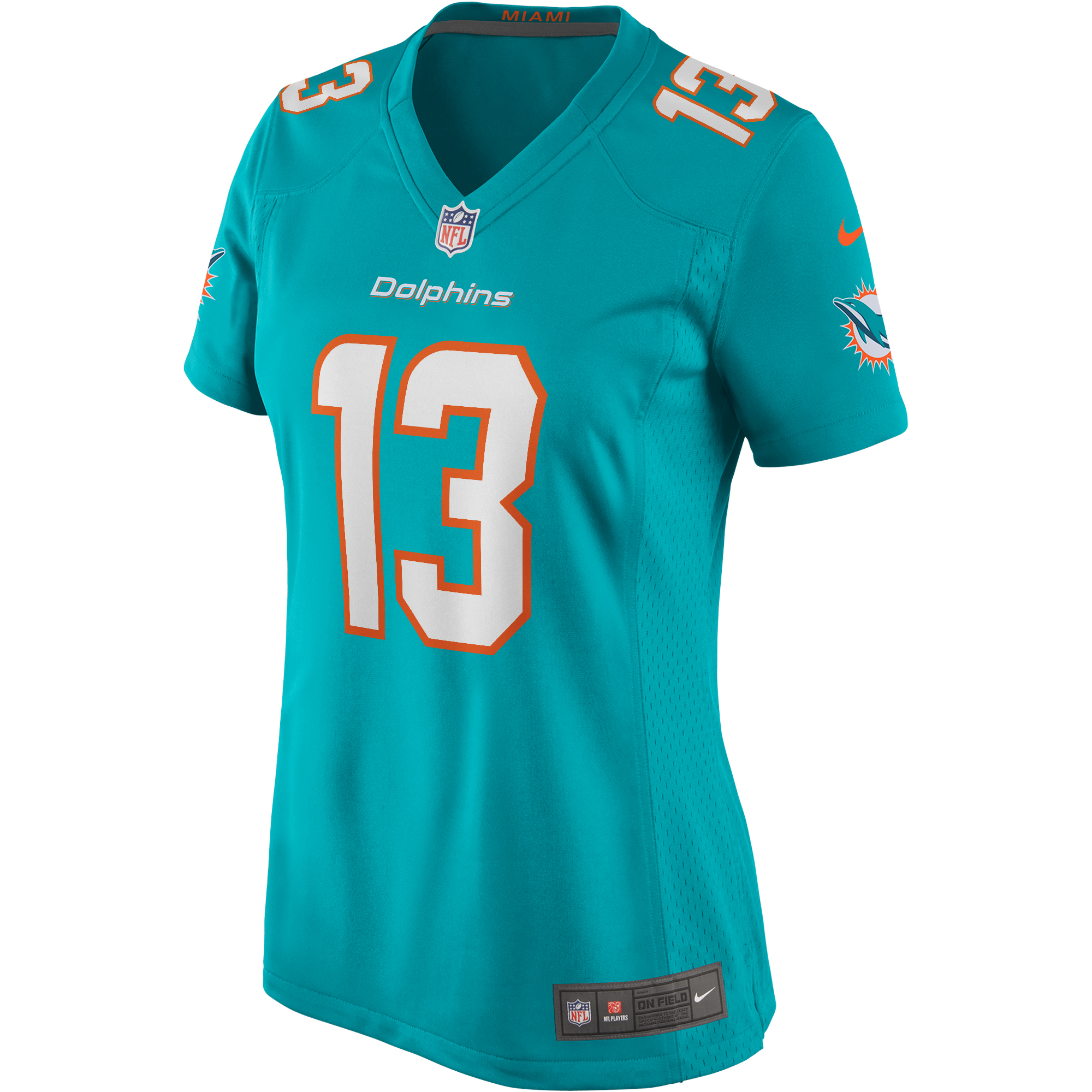 Dan Marino Miami Dolphins Women's Game Retired Player Jersey - Aqua