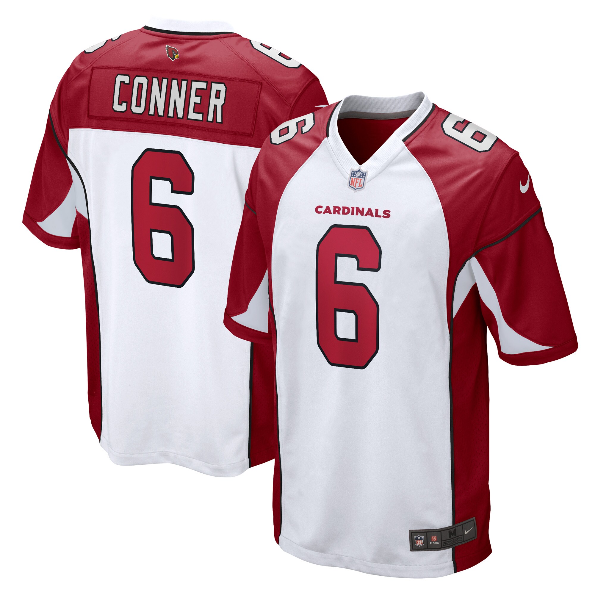 James Conner Arizona Cardinals  Game Player Jersey - White