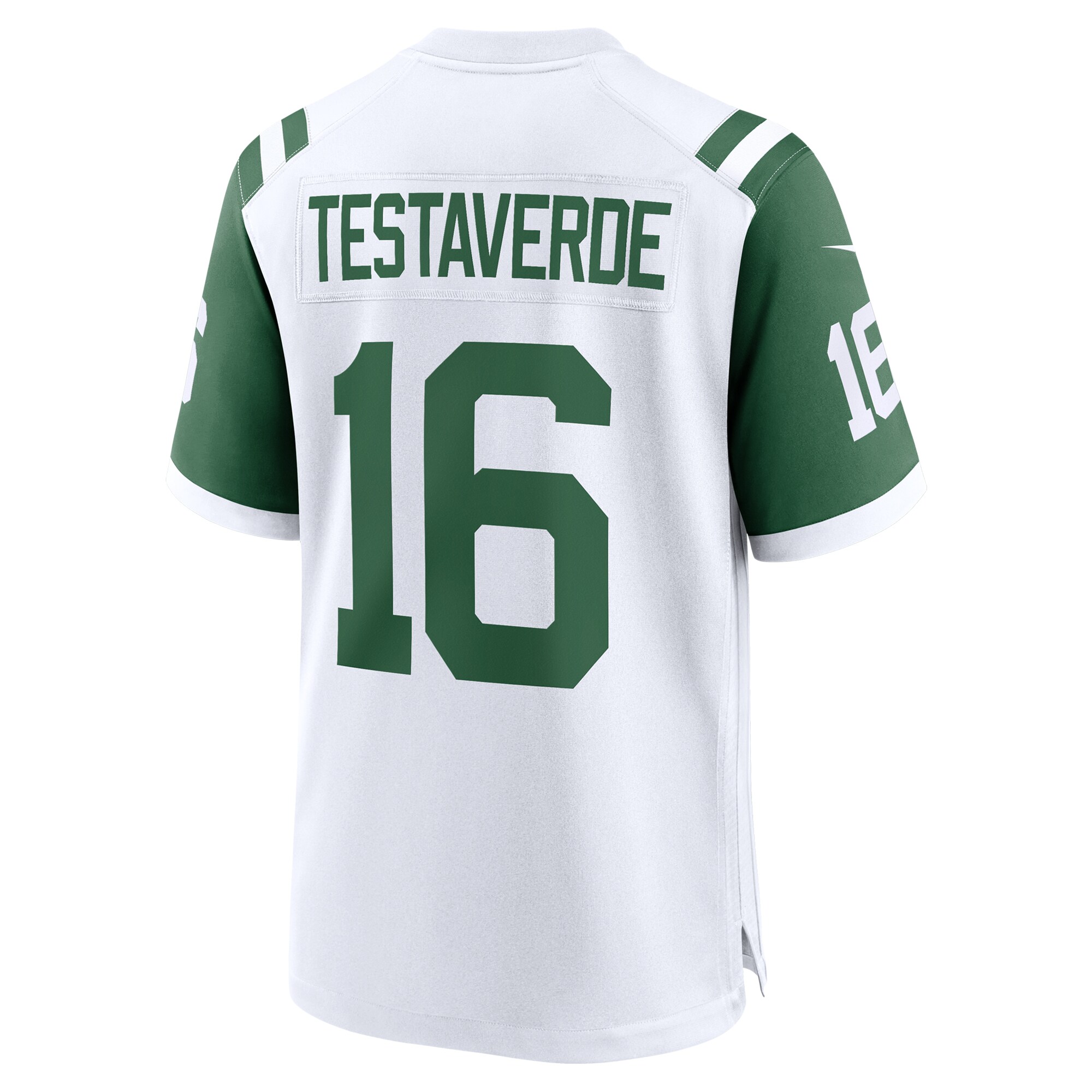 Vinny Testaverde New York Jets Classic Alternate Retired Player Game Jersey - White