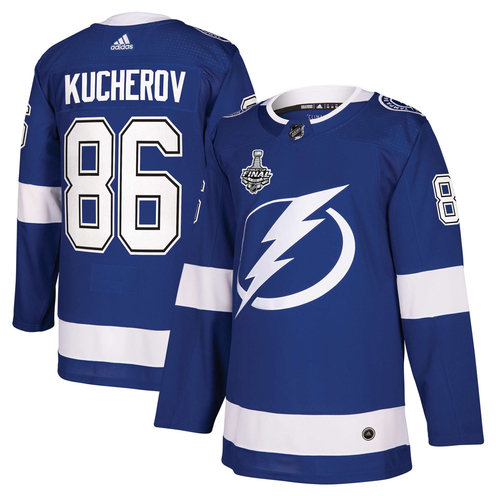 Nikita Kucherov Tampa Bay Lightning  2020 Stanley Cup Final Bound Authentic Player Jersey - Blue