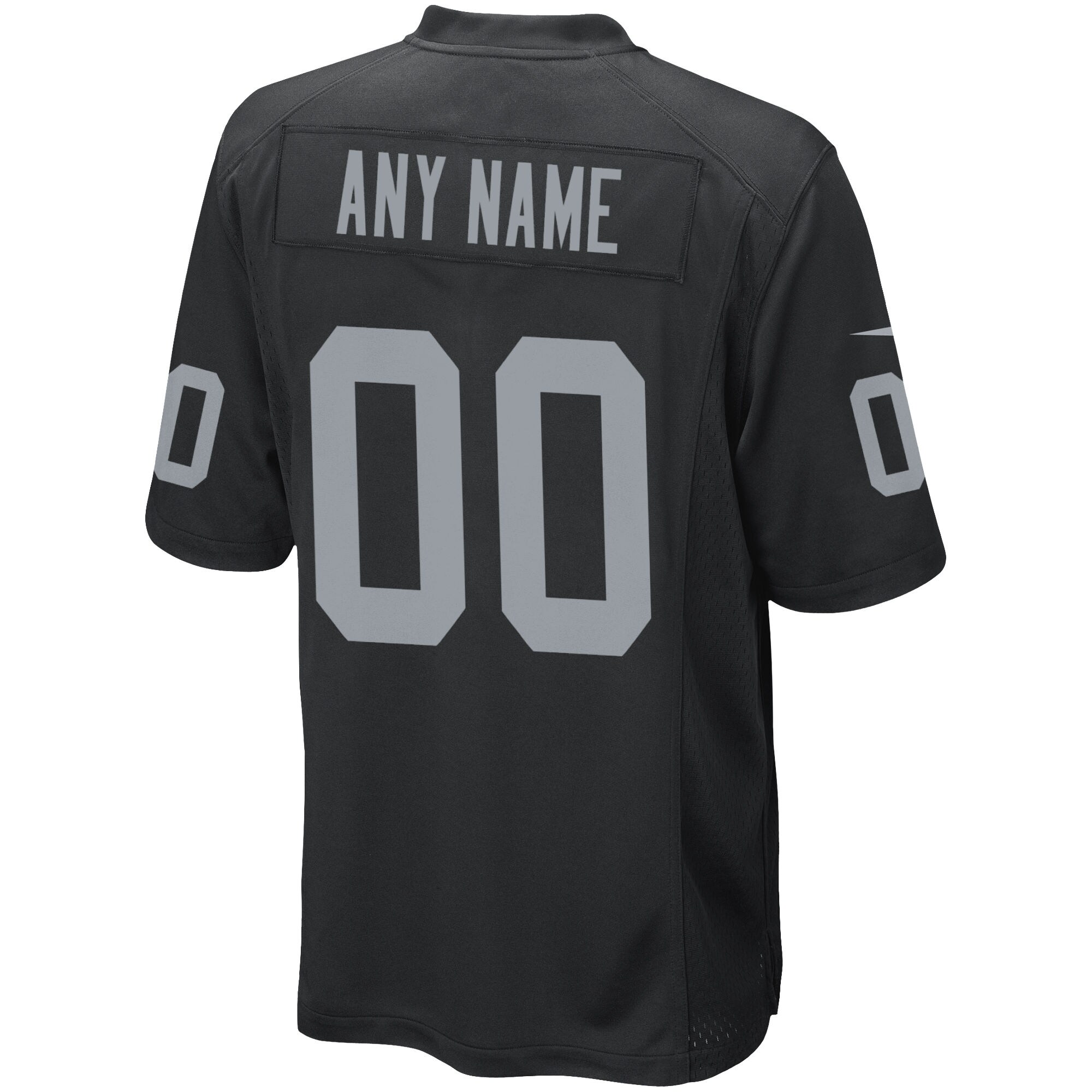 Las Vegas Raiders  Custom Game Jersey - Black