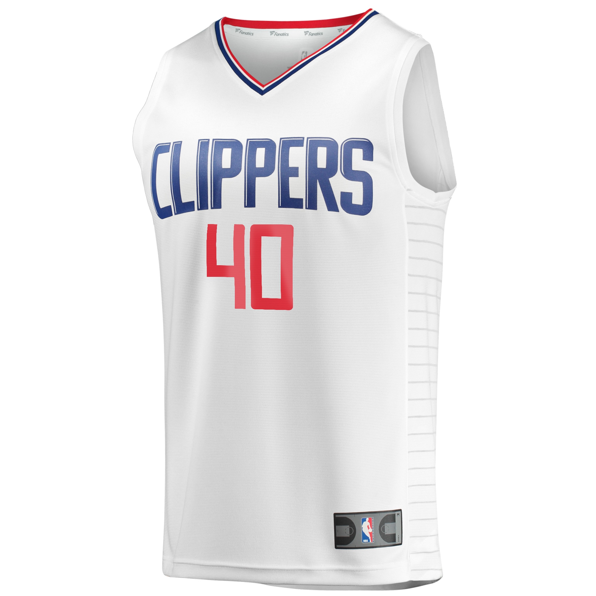 Ivica Zubac LA Clippers  Fast Break Player Jersey - Association Edition - White