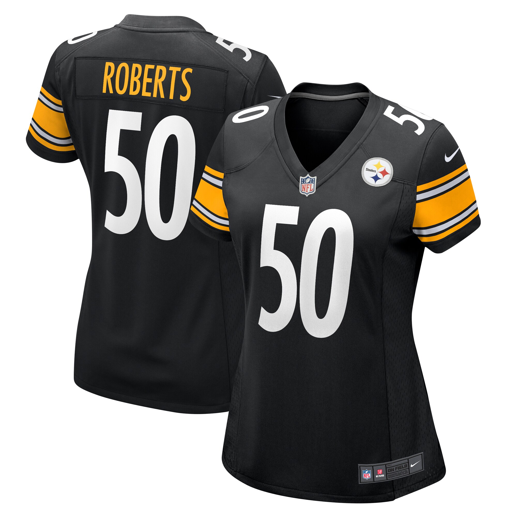 Elandon Roberts Pittsburgh Steelers Women's  Game Jersey -  Black