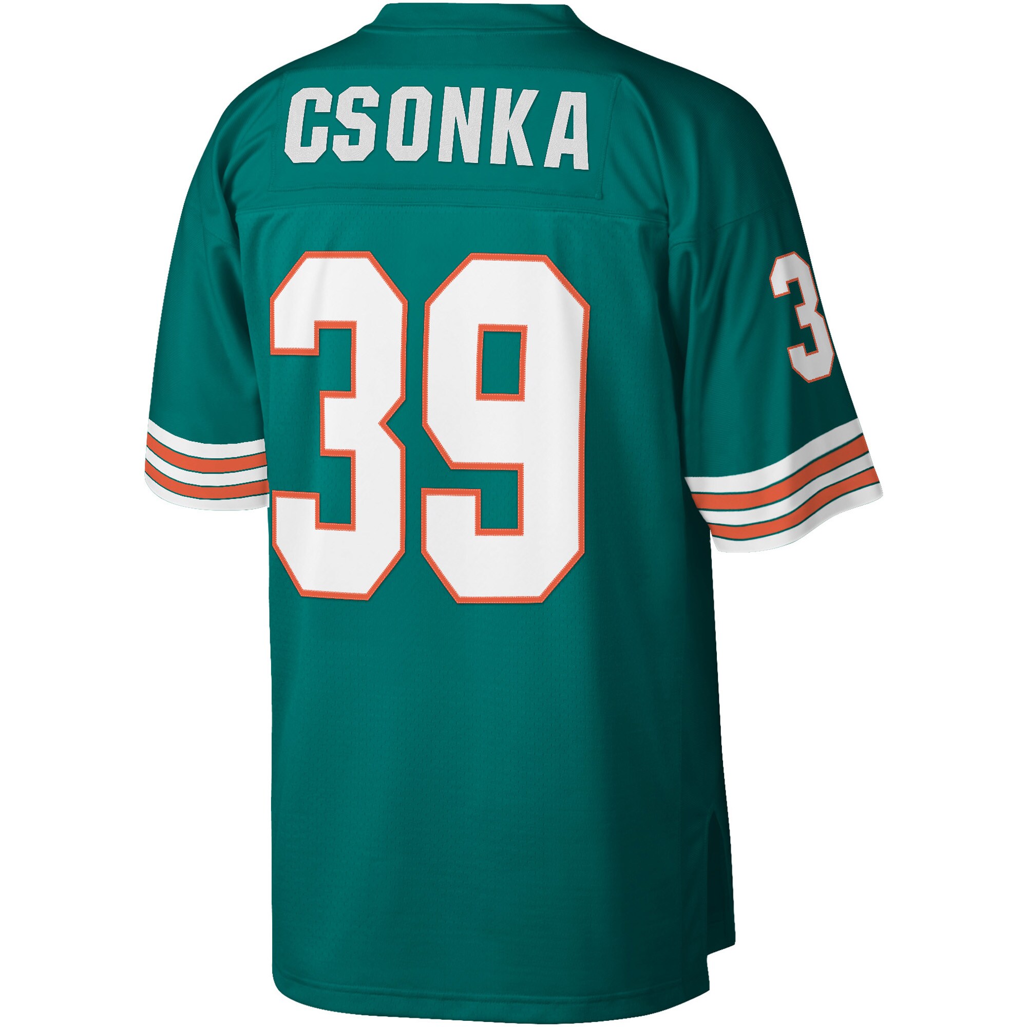 Larry Csonka Miami Dolphins Legacy Replica Jersey - Aqua