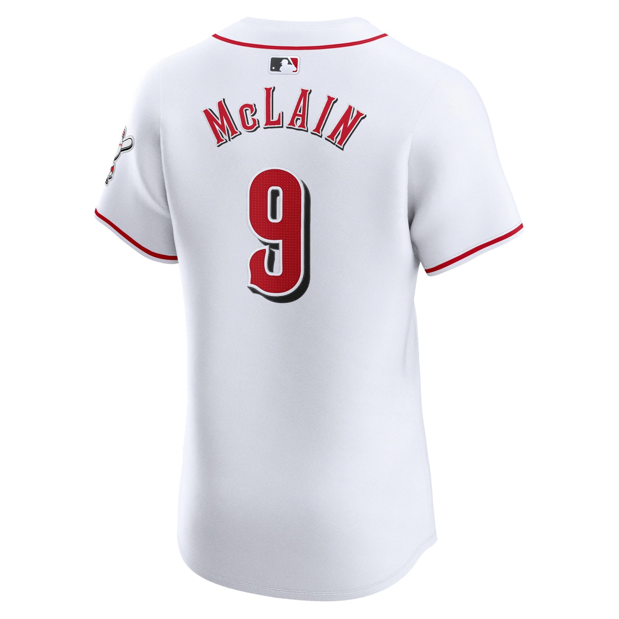 Men's Cincinnati Reds Matt McLain  White Home Elite Player Jersey