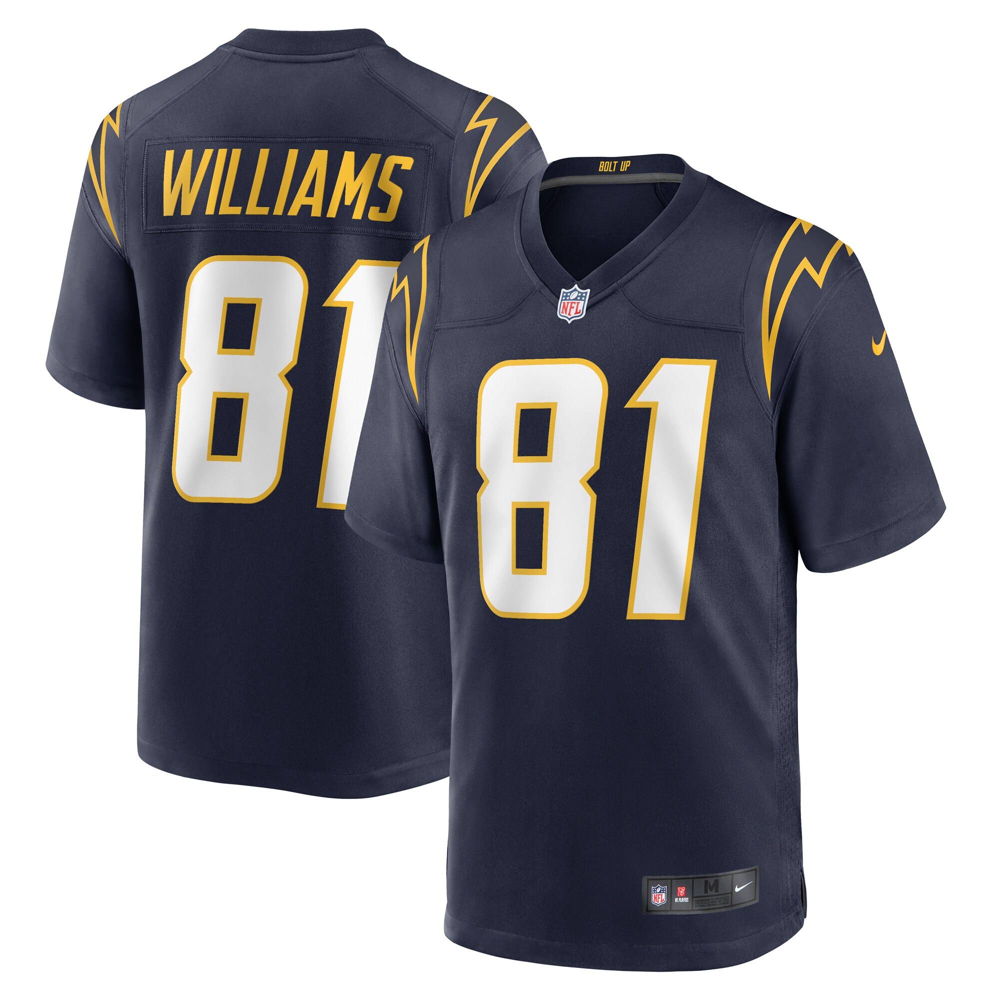 Mike Williams Los Angeles Chargers  Alternate Team Game Jersey - Navy