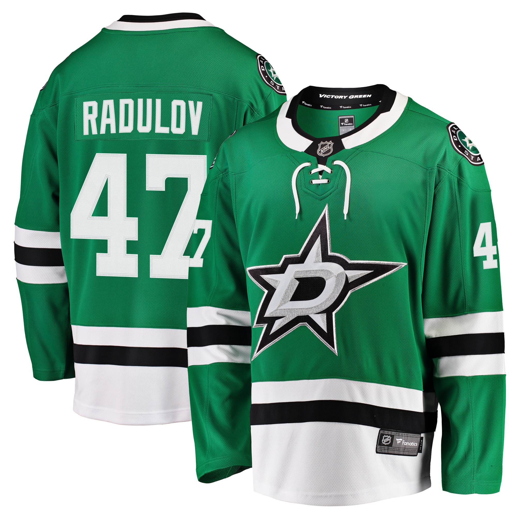 Alexander Radulov Dallas Stars Breakaway Jersey - Kelly Green