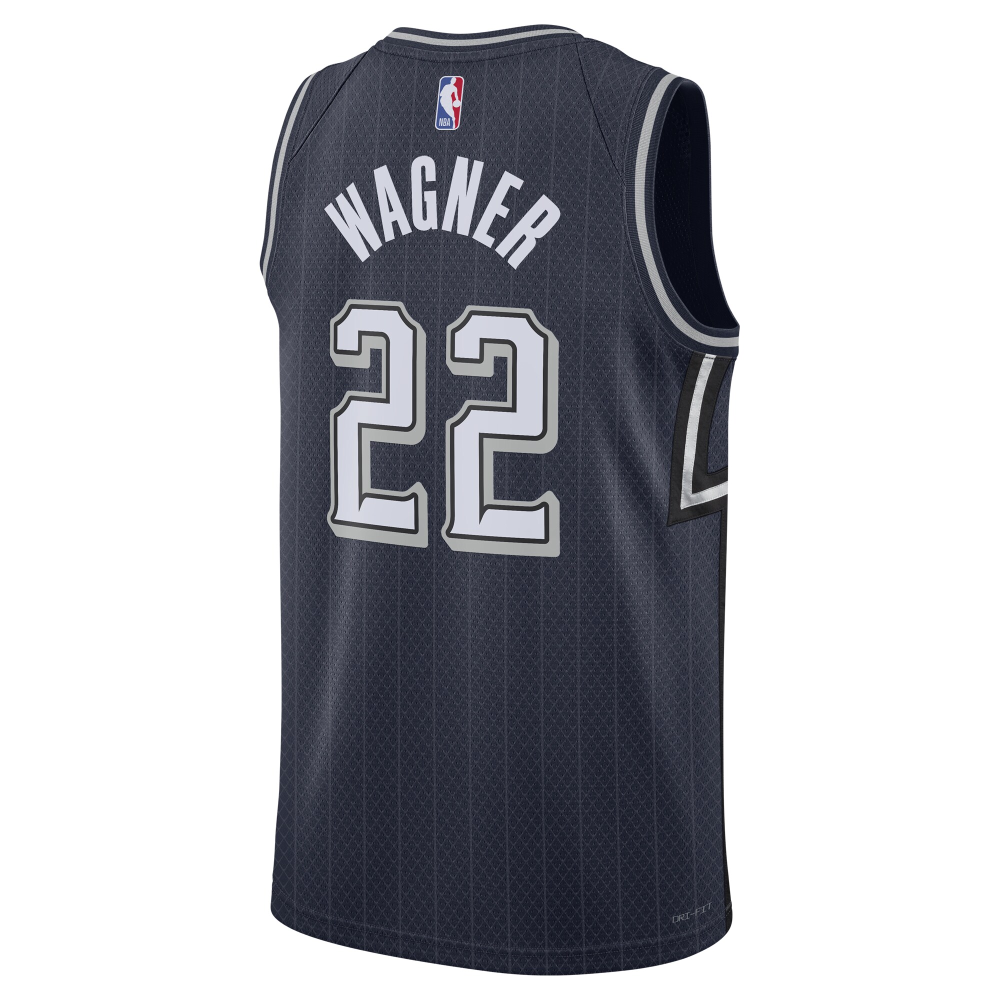 Unisex Orlando Magic Franz Wagner  Navy 2023/24 Swingman Jersey - City Edition