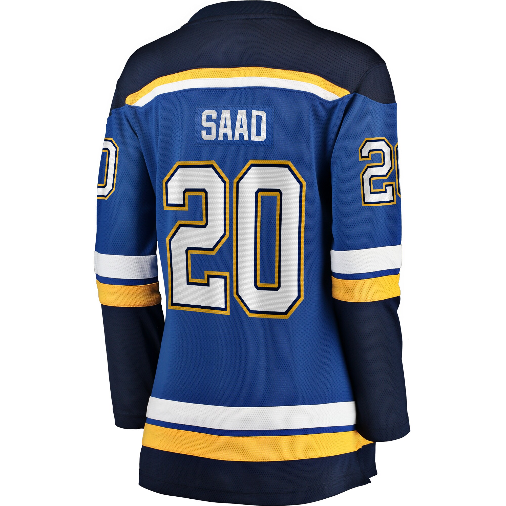 Brandon Saad St.Louis Blues Women's Home Breakaway Player Jersey - Blue