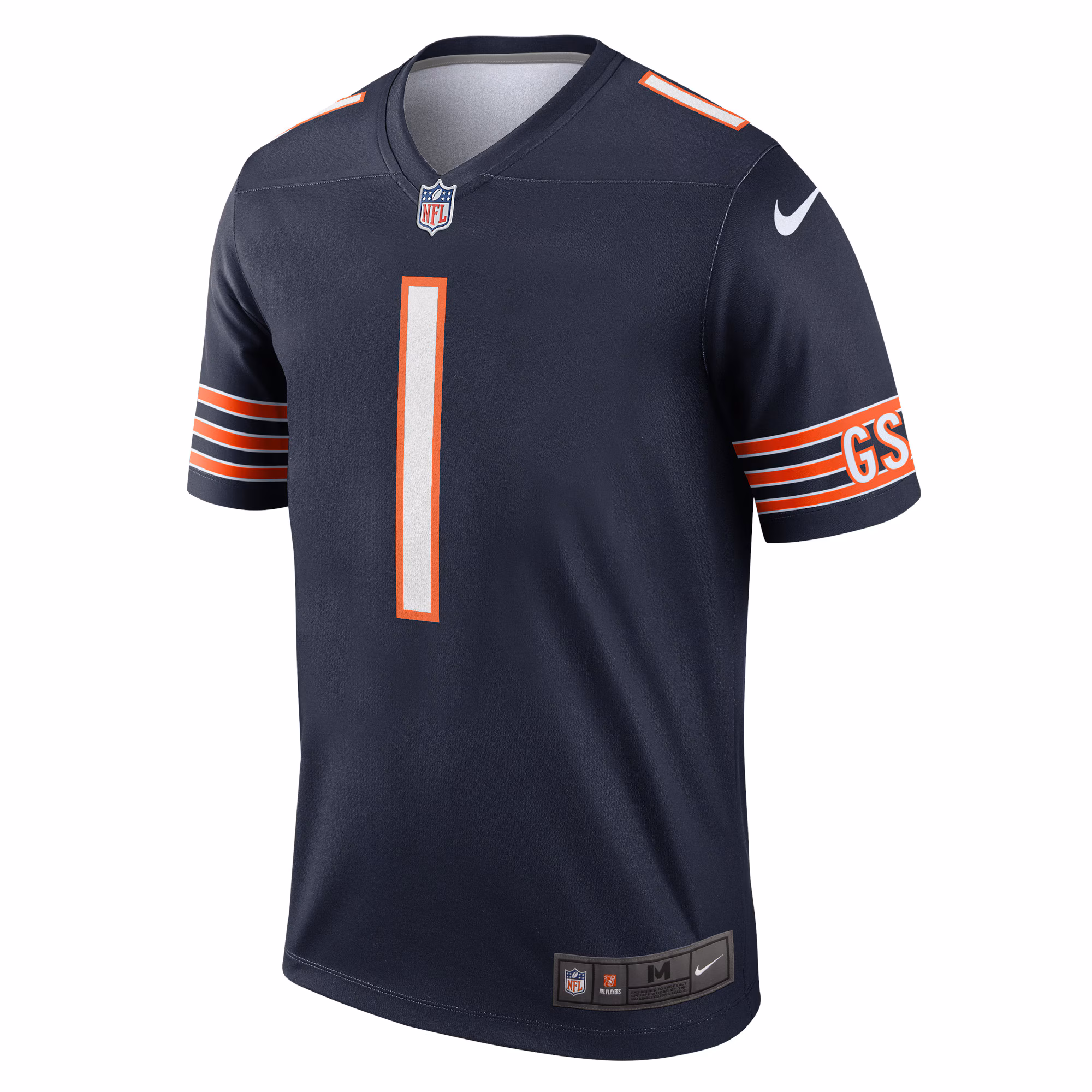 Justin Fields Chicago Bears Legend Jersey - Navy