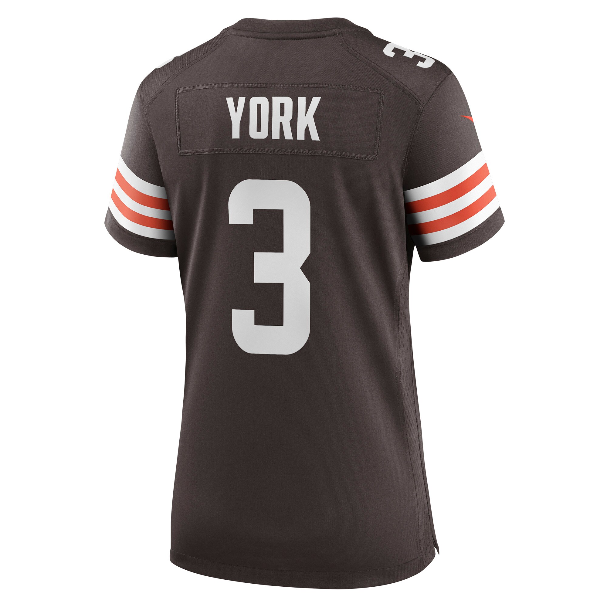 Cade York Cleveland Browns  Women's Game Player Jersey - Brown