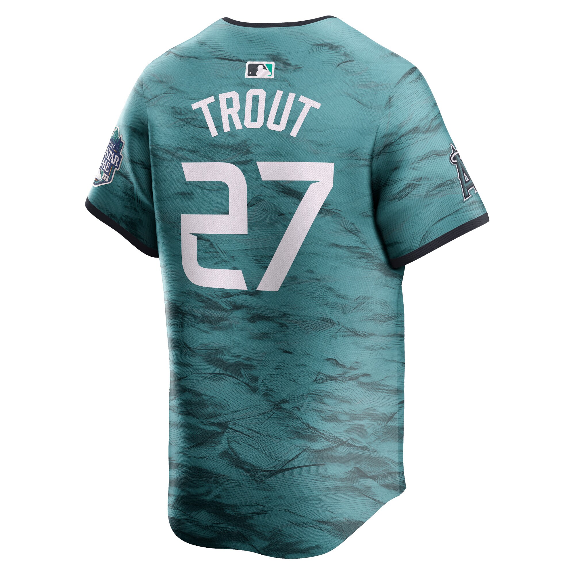 Mike Trout American League  2023 MLB All-Star Game Limited Player Jersey - Teal