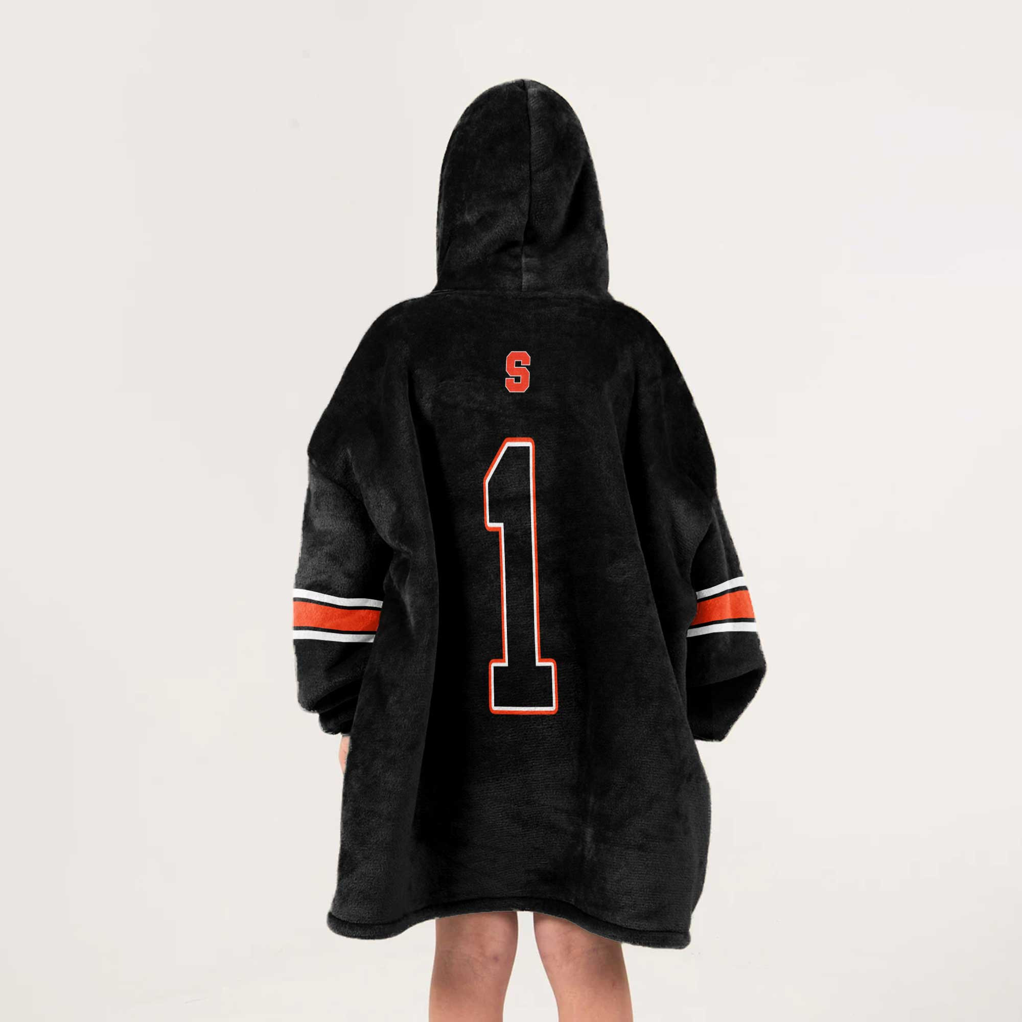 Kid #1 Syracuse Football Unisex Blanket Hoodie