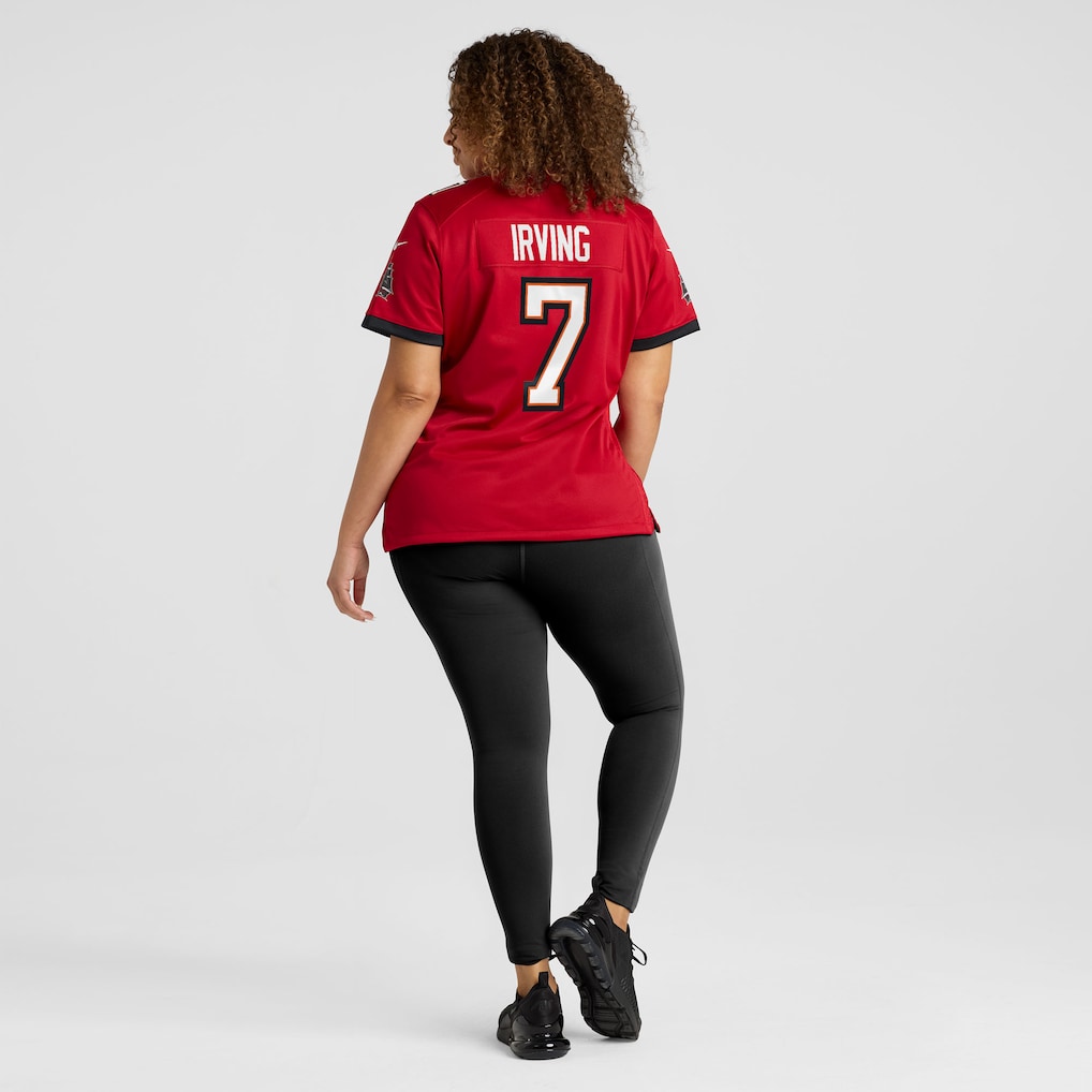Bucky Irving #7 Tampa Bay Buccaneers Women's 50th Season Team Game Jersey - Red