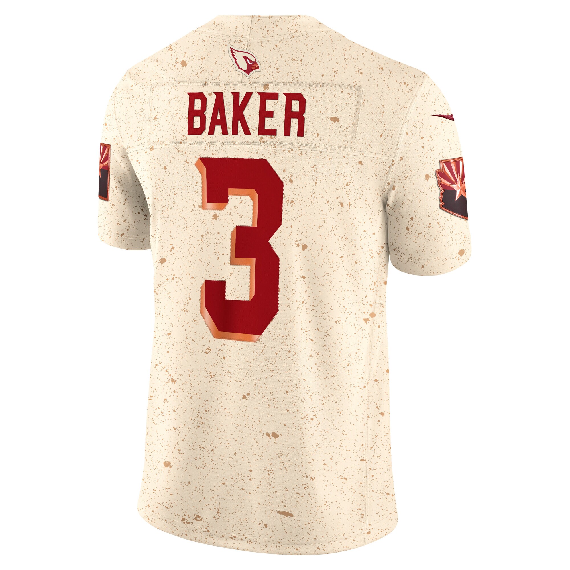 Budda Baker #3 Arizona Cardinals 2025 Rivalries Collection Limited Jersey - Natural