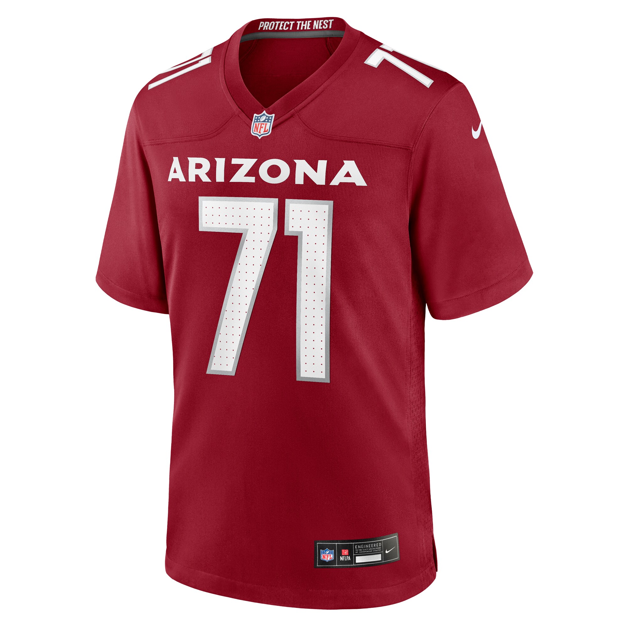 Dennis Daley Arizona Cardinals Game Player Jersey - Cardinal