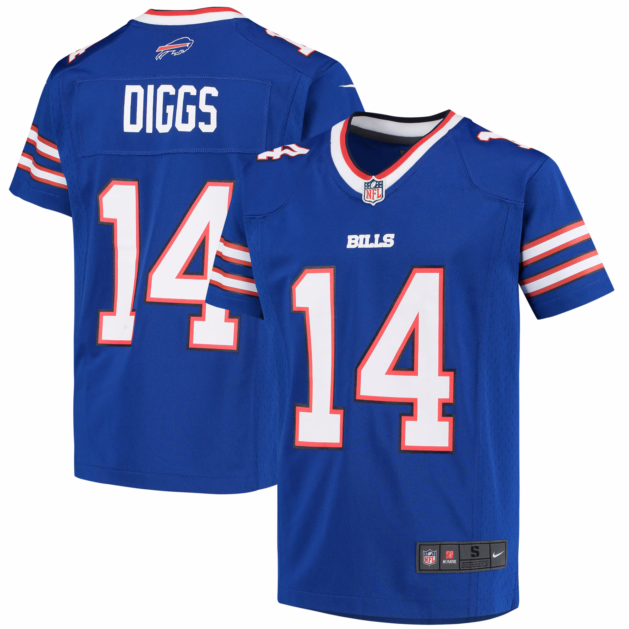 Stefon Diggs Buffalo Bills Youth Game Jersey - Royal