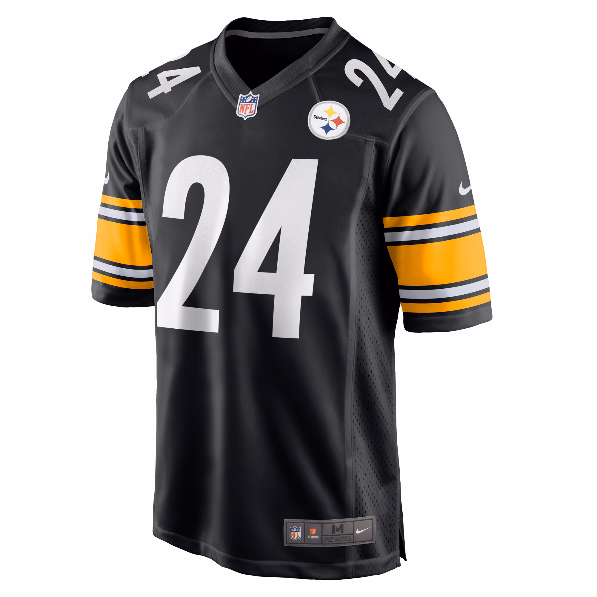 Joey Porter Jr. Pittsburgh Steelers 2023 NFL Draft Pick Game Jersey - Black