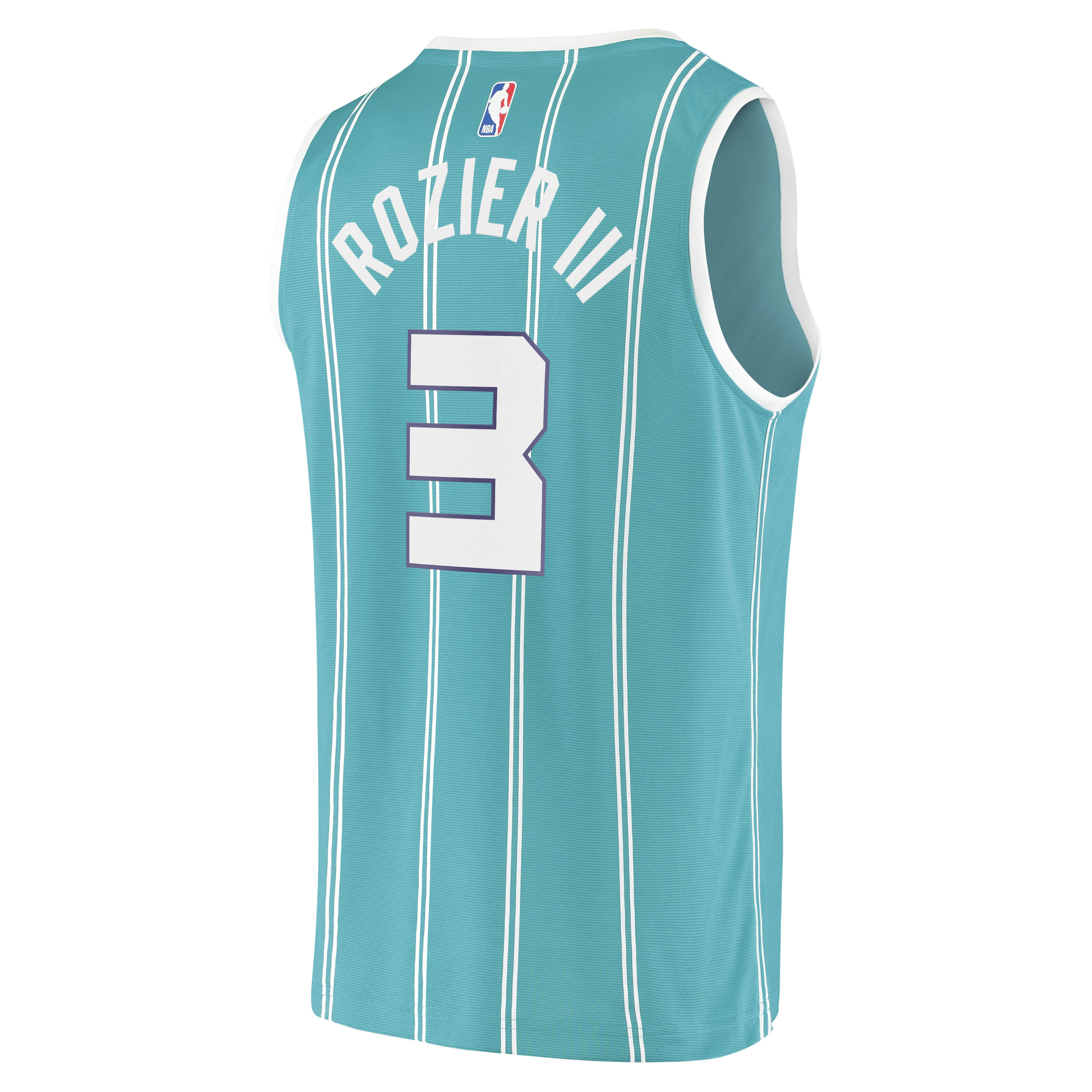 Terry Rozier III Charlotte Hornets  2020/21 Fast Break Replica Player Jersey - Icon Edition - Teal