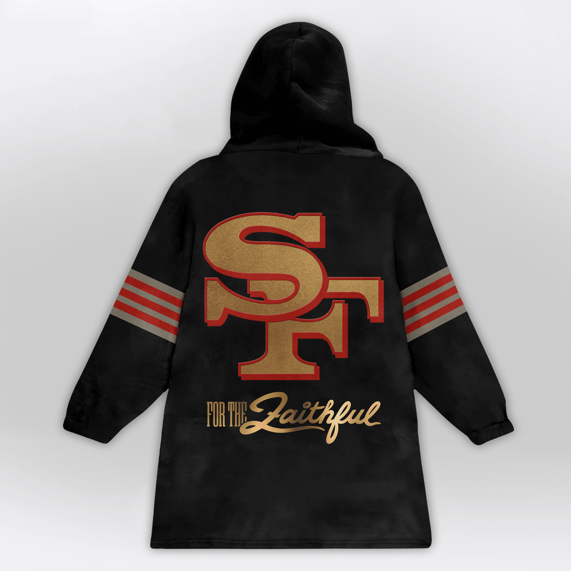 San Francisco 49ers Football Unisex Blanket Hoodie