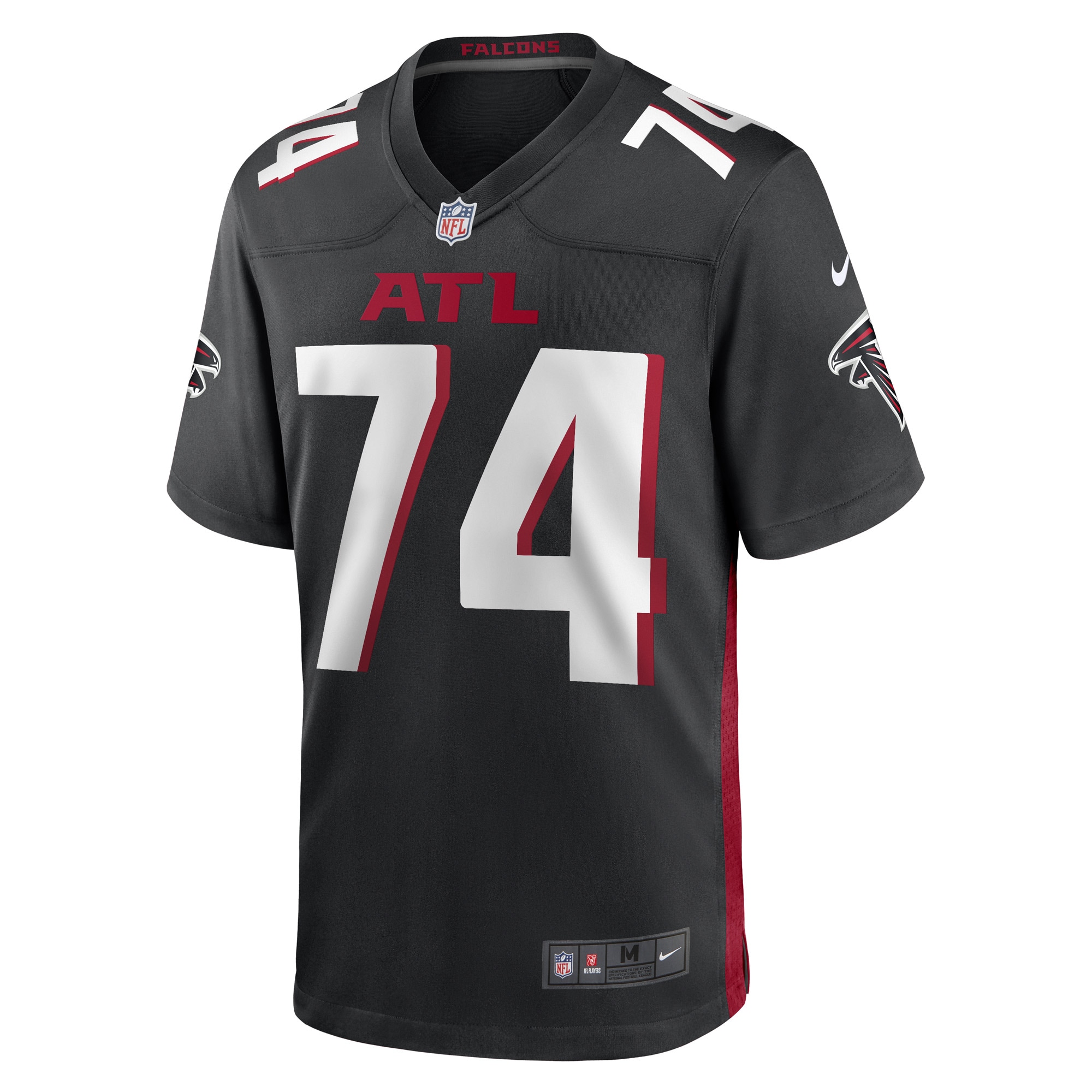 Germain Ifedi Atlanta Falcons  Game Player Jersey - Black