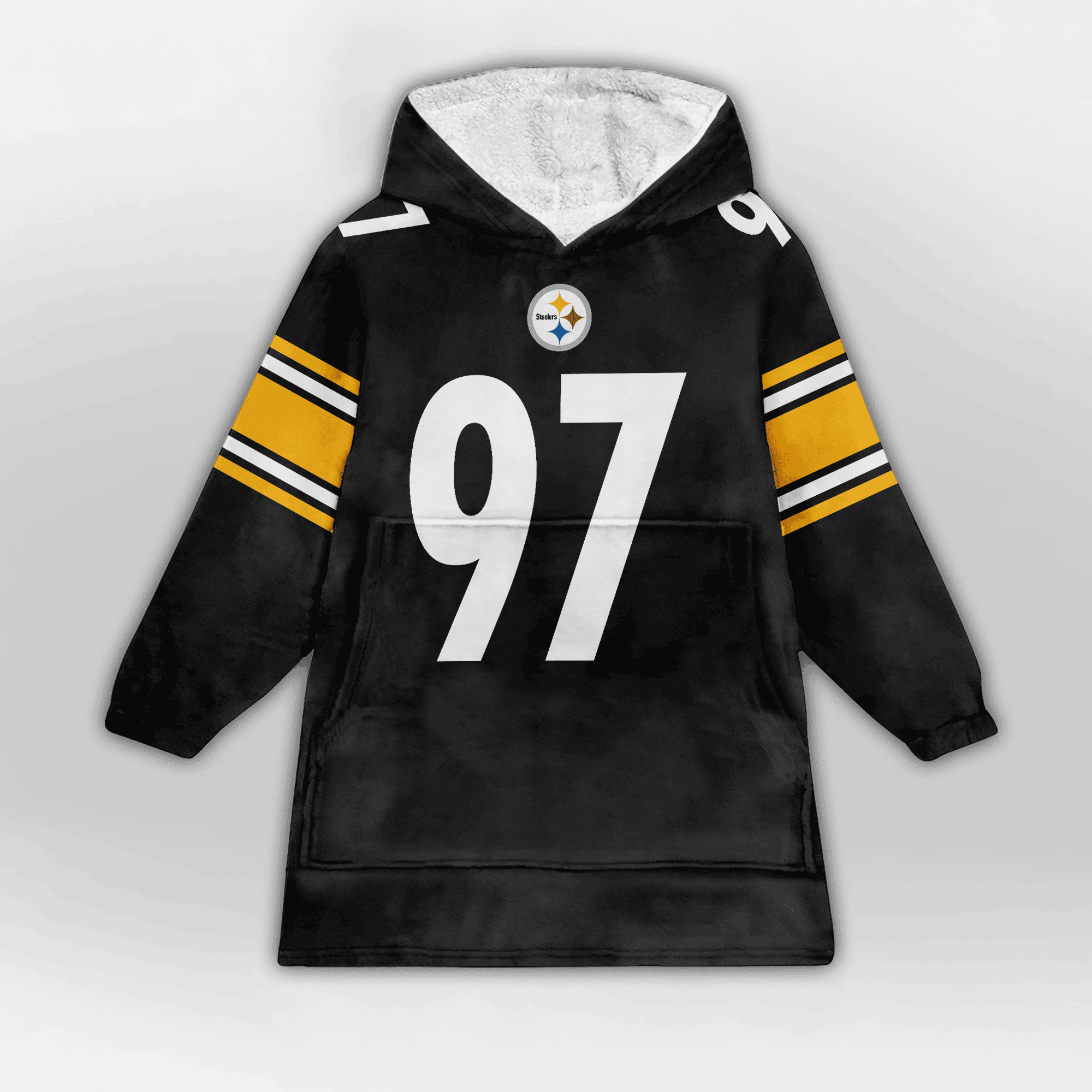 Kid 97 Pittsburgh Football Unisex Blanket Hoodie