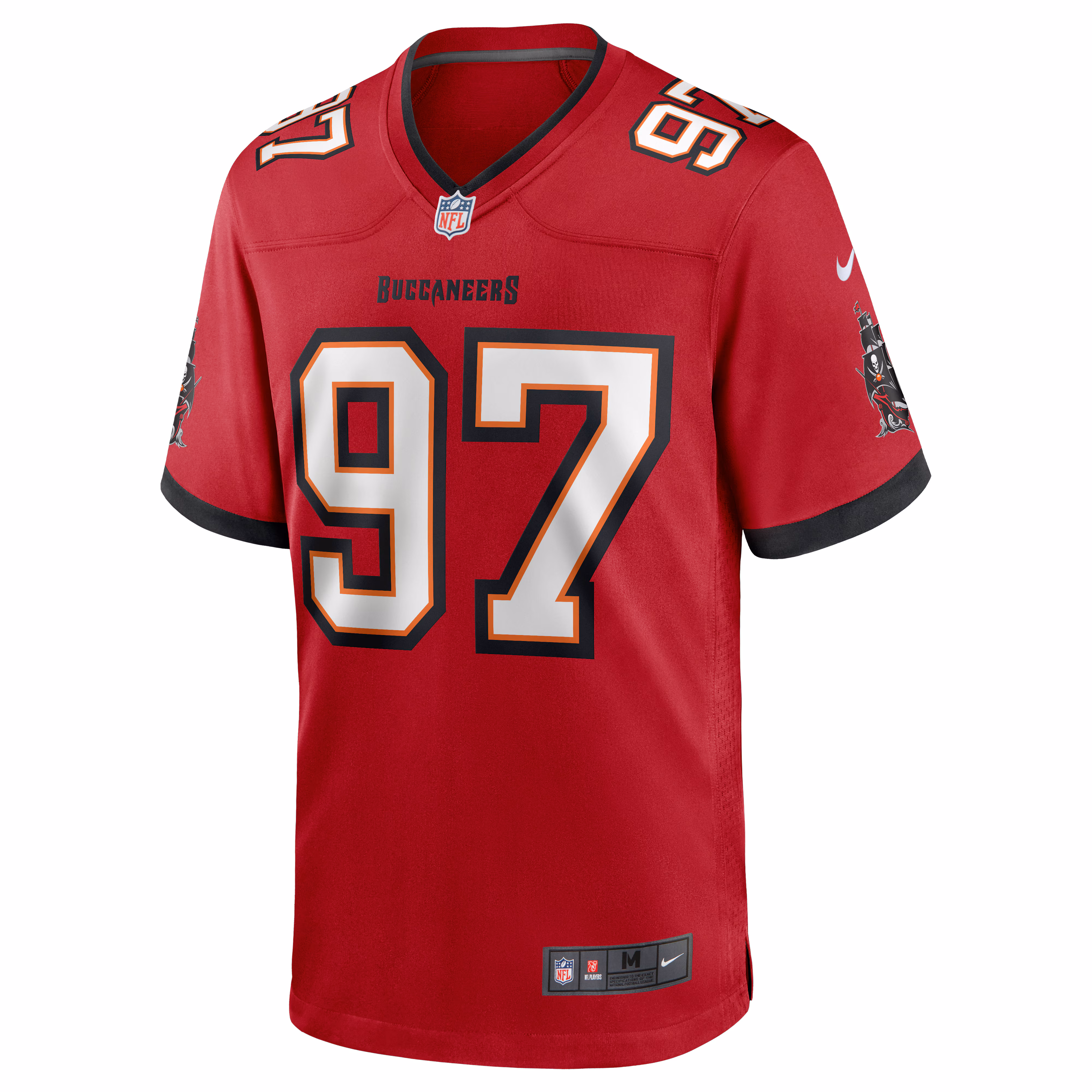 Zach Triner Tampa Bay Buccaneers Game Jersey - Red
