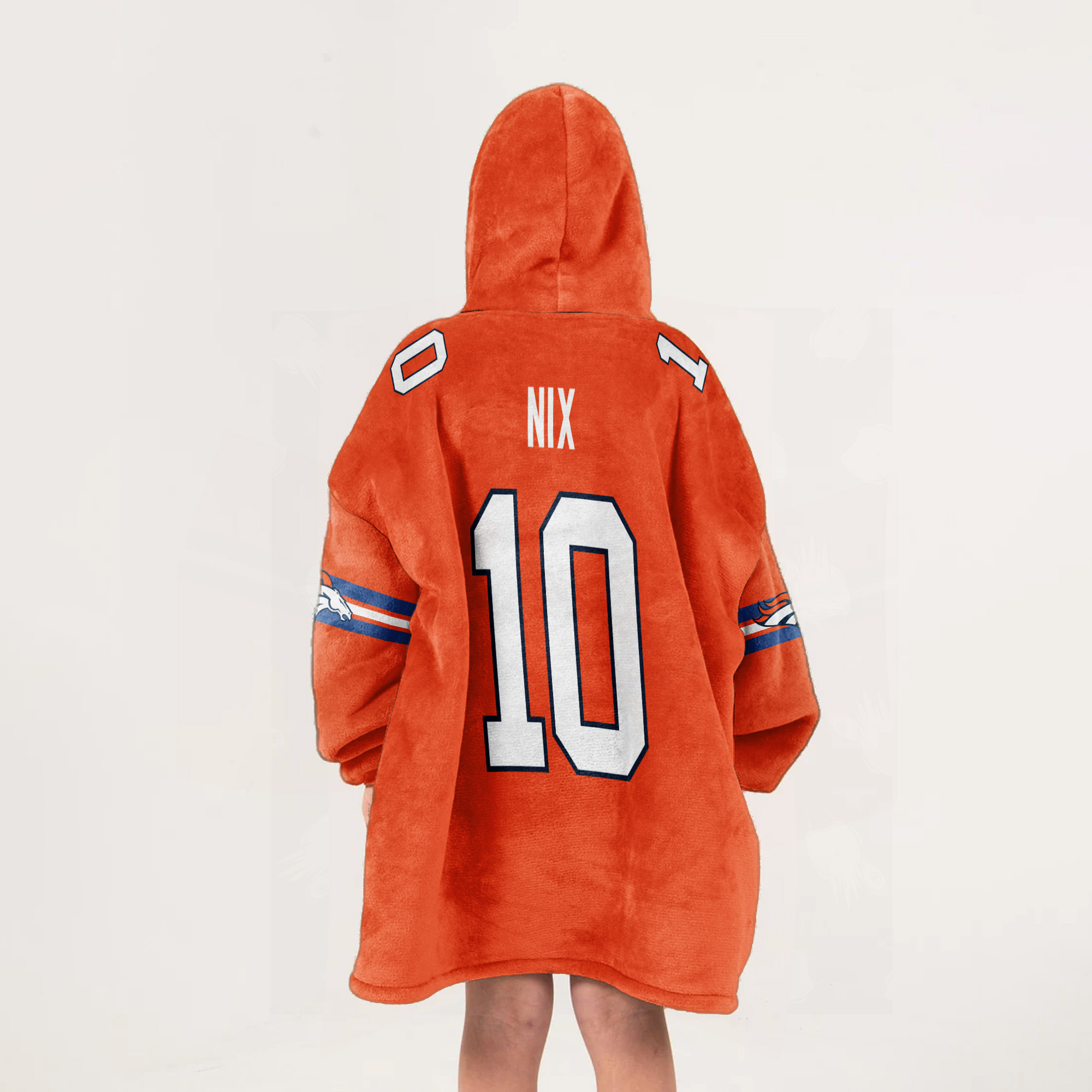 Kid B.N 10 Denver Football Unisex Blanket Hoodie
