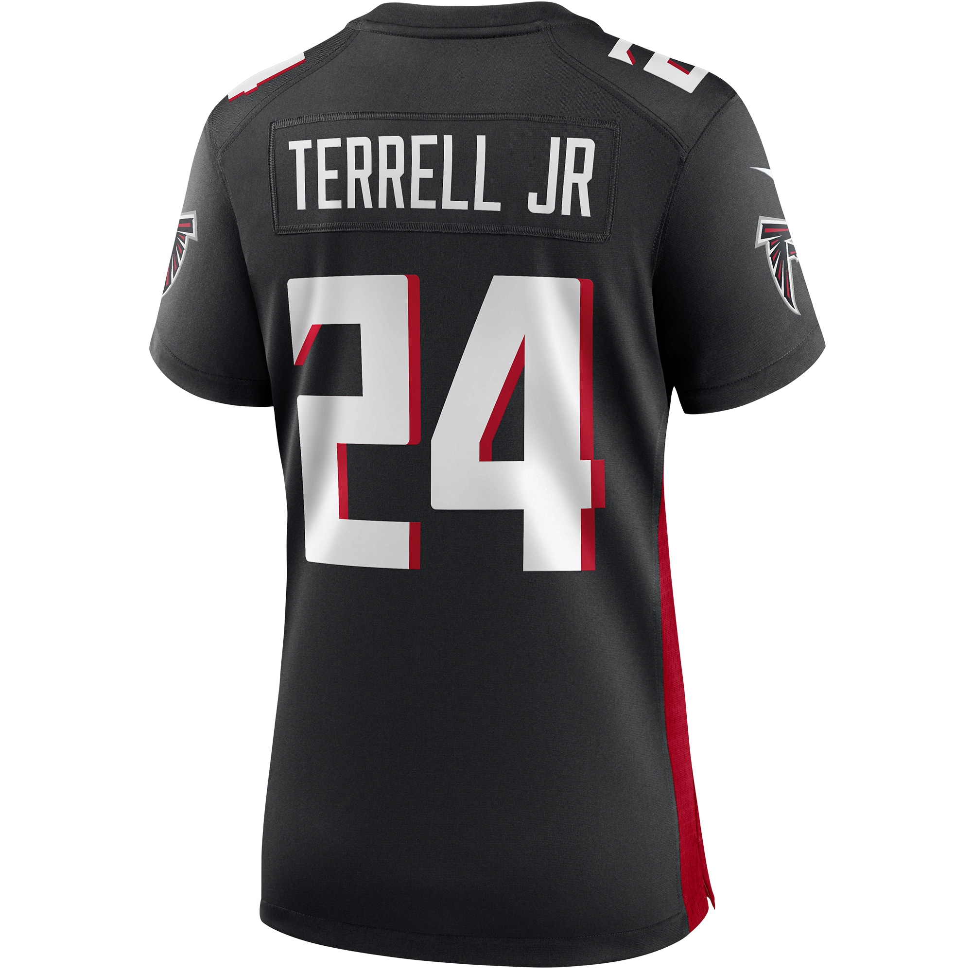 A.J. Terrell Jr. Atlanta Falcons  Women's Game Jersey - Black