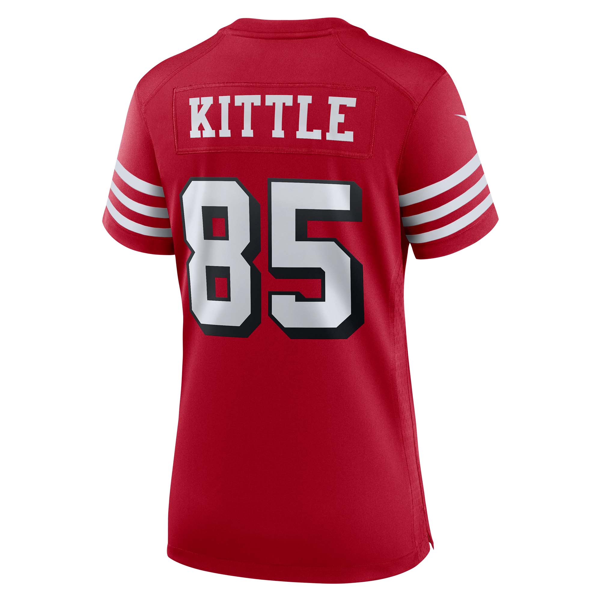 George Kittle San Francisco 49ers  Women's Alternate Game Jersey - Scarlet