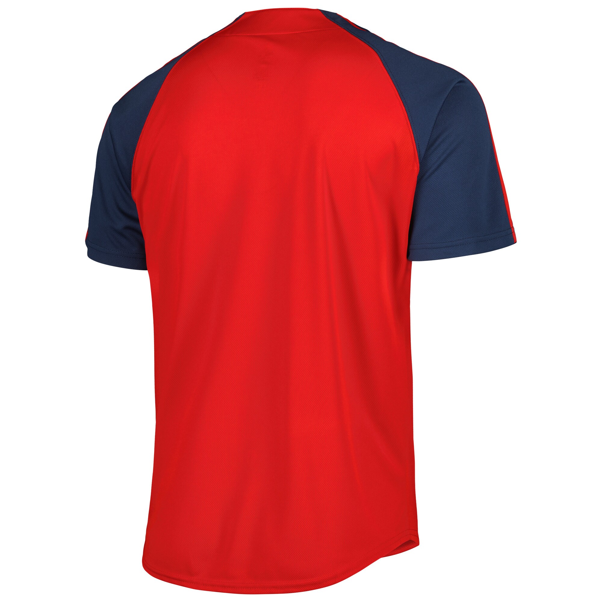 St.Louis Cardinals  Button-Down Raglan Fashion Jersey - Red