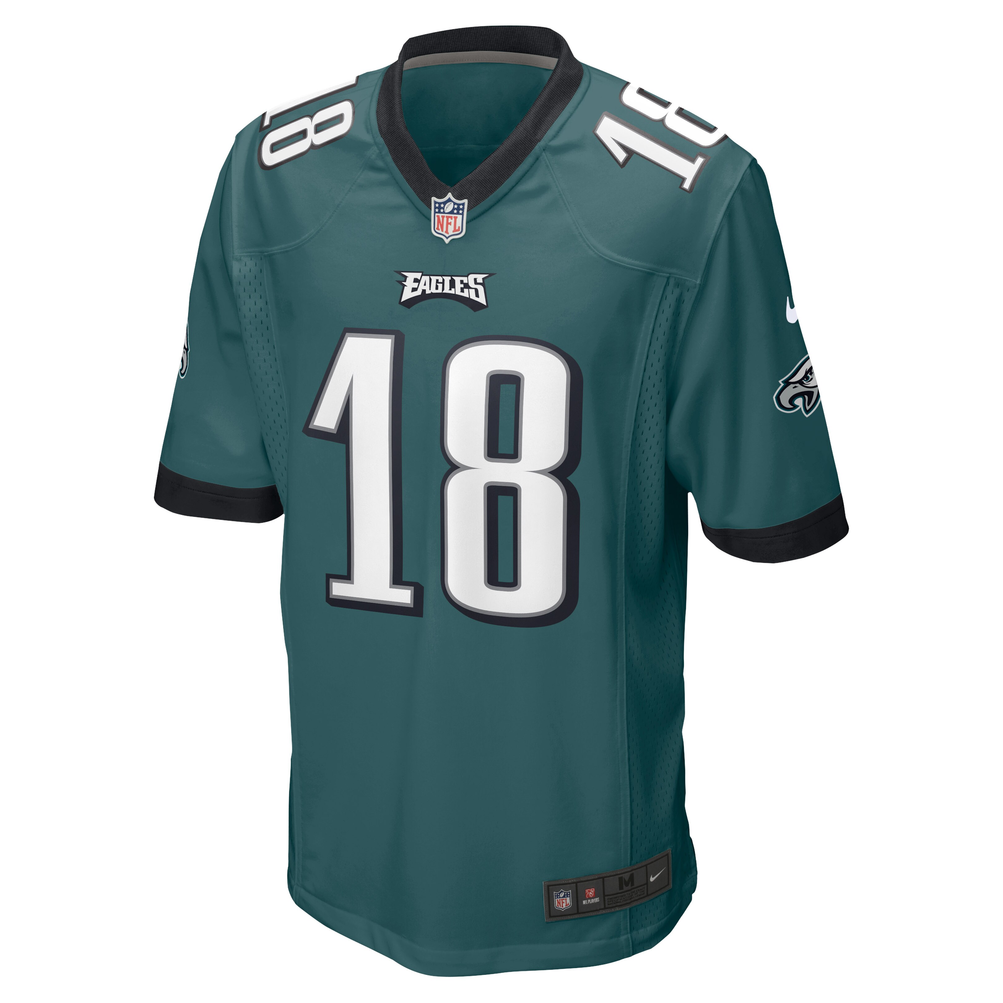 Jalen Reagor Philadelphia Eagles  Game Jersey - Midnight Green