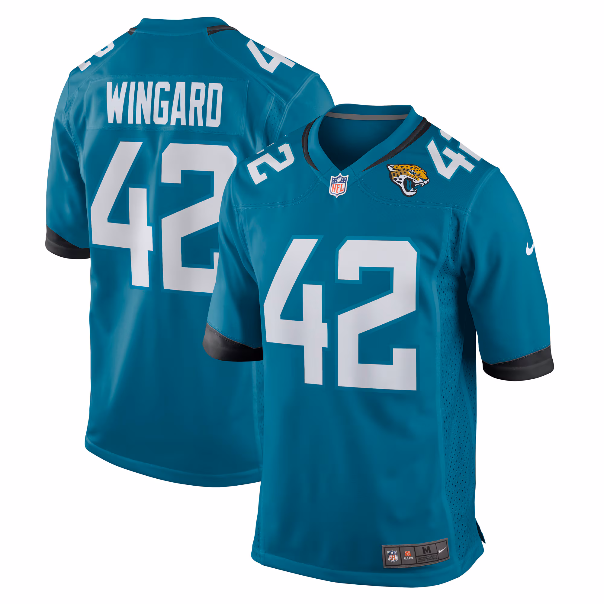 Andrew Wingard Jacksonville Jaguars Game Jersey - Teal