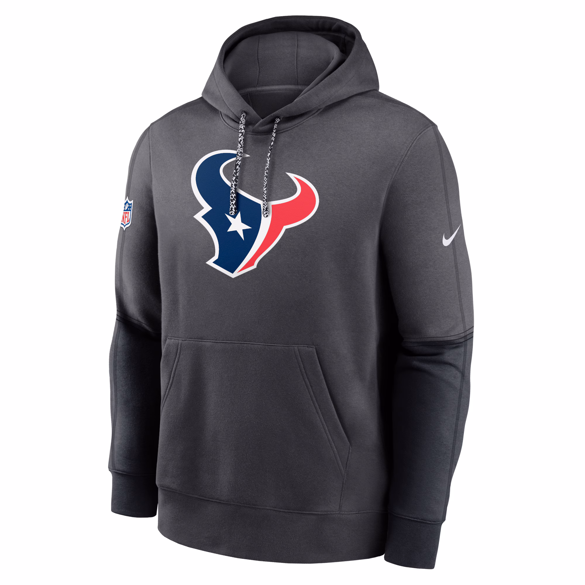 Houston Texans 2024 Sideline Club Pullover Hoodie - Navy